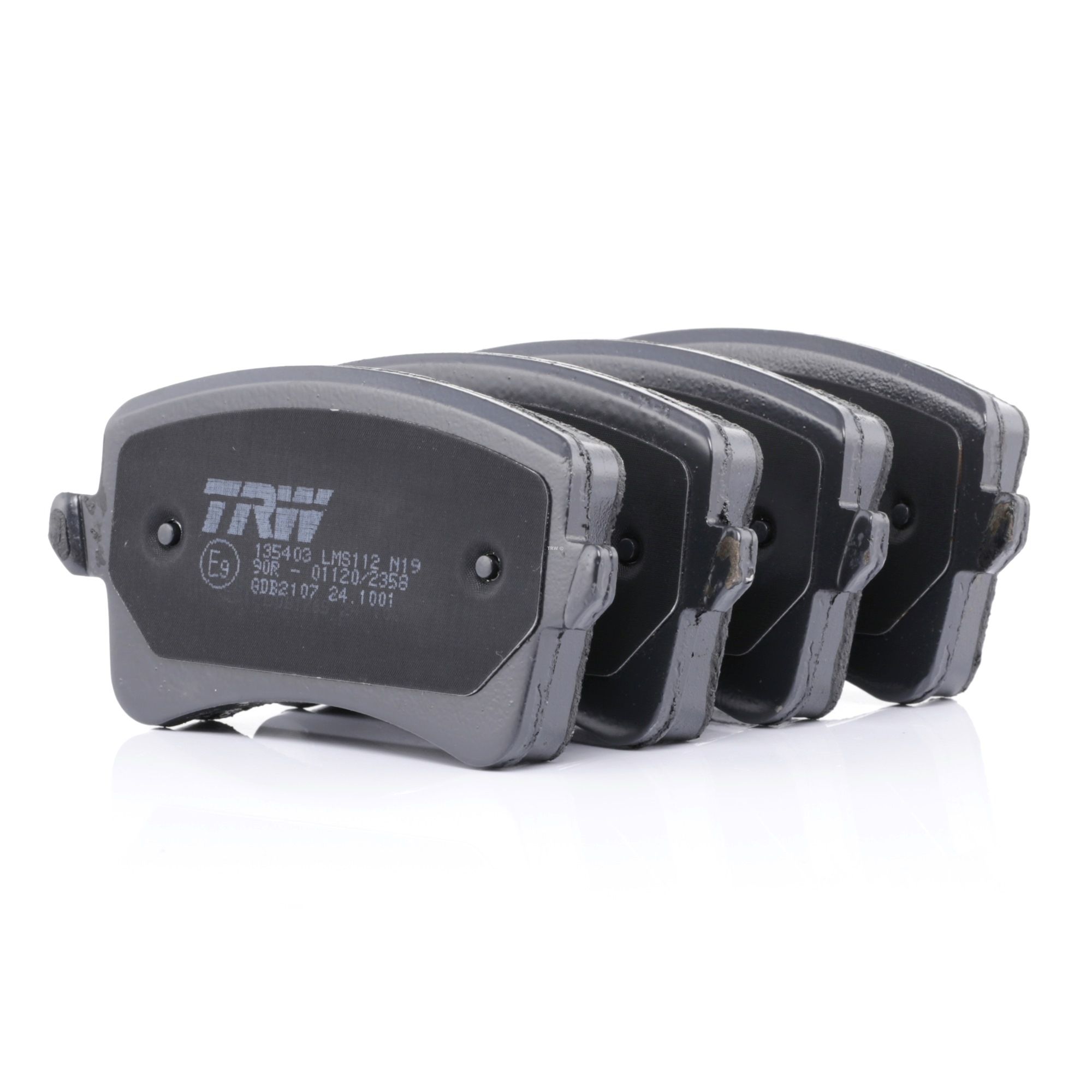 TRW Plaquettes De Frein GDB2107 Jeu De Plaquettes De Frein,Jeu de plaquettes de frein, frein à disqu