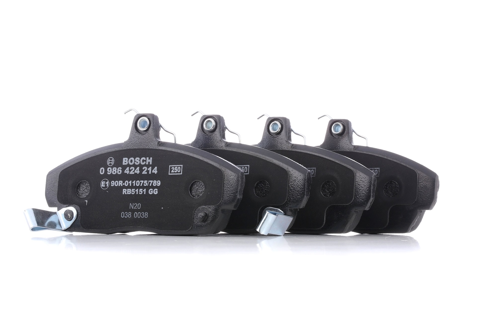 BOSCH Plaquettes De Frein 0 986 424 214 Jeu De Plaquettes De Frein,Jeu de plaquettes de frein, frein