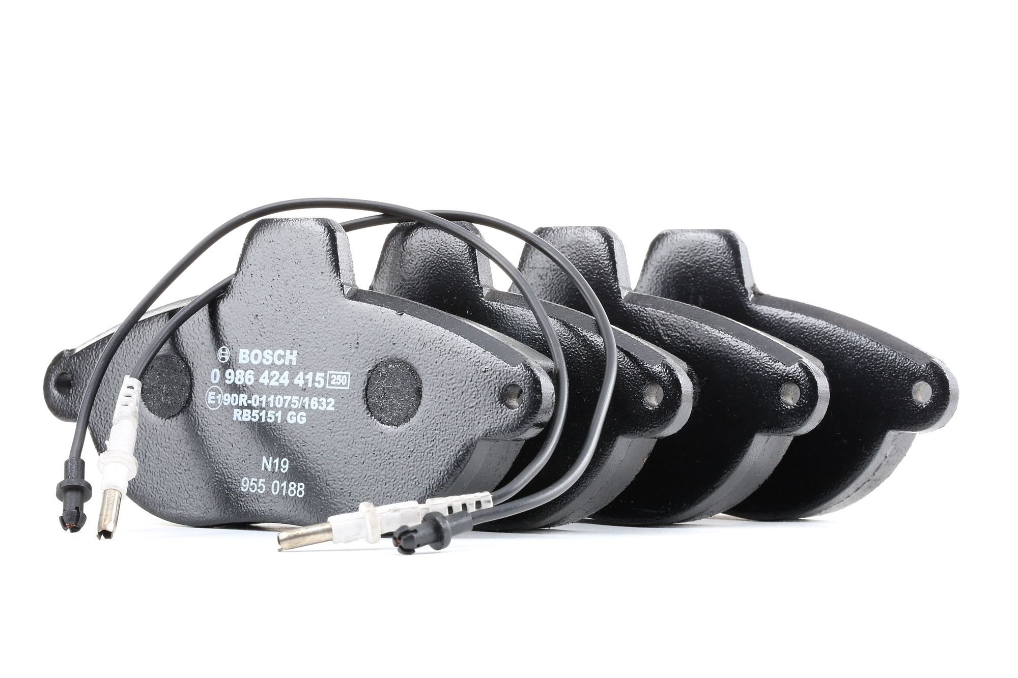 BOSCH Plaquettes De Frein 0 986 424 415 Jeu De Plaquettes De Frein,Jeu de plaquettes de frein, frein