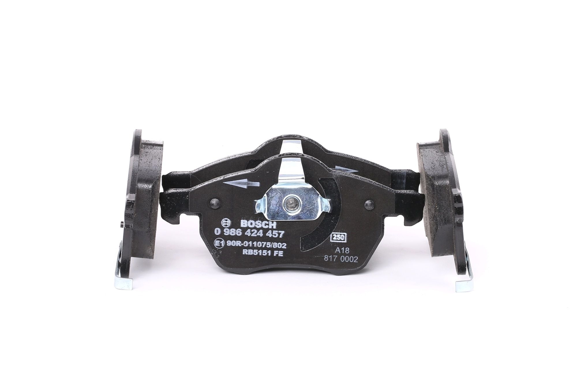 BOSCH Plaquettes De Frein 0 986 424 457 Jeu De Plaquettes De Frein,Jeu de plaquettes de frein, frein