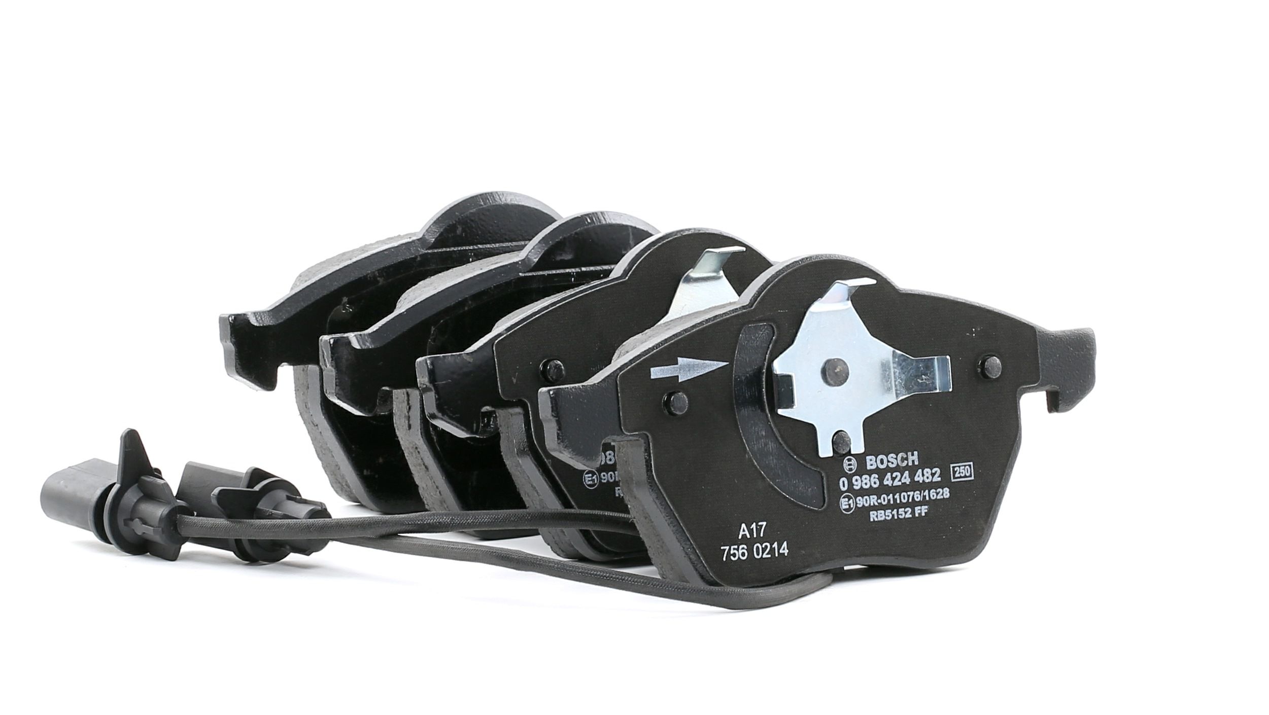 BOSCH Plaquettes De Frein 0 986 424 482 Jeu De Plaquettes De Frein,Jeu de plaquettes de frein, frein