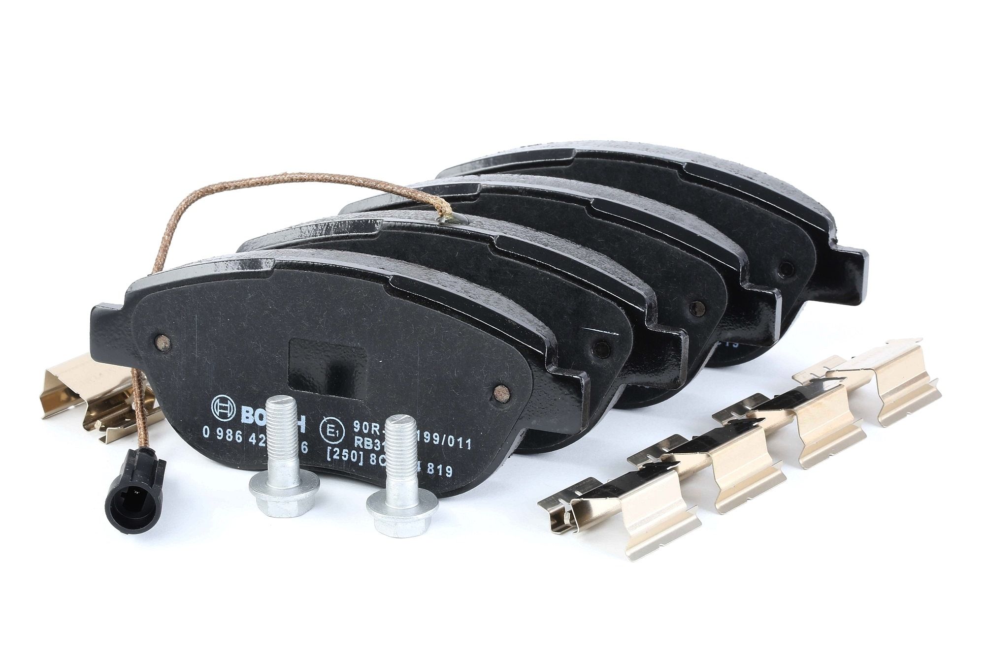 BOSCH Plaquettes De Frein 0 986 424 596 Jeu De Plaquettes De Frein,Jeu de plaquettes de frein, frein