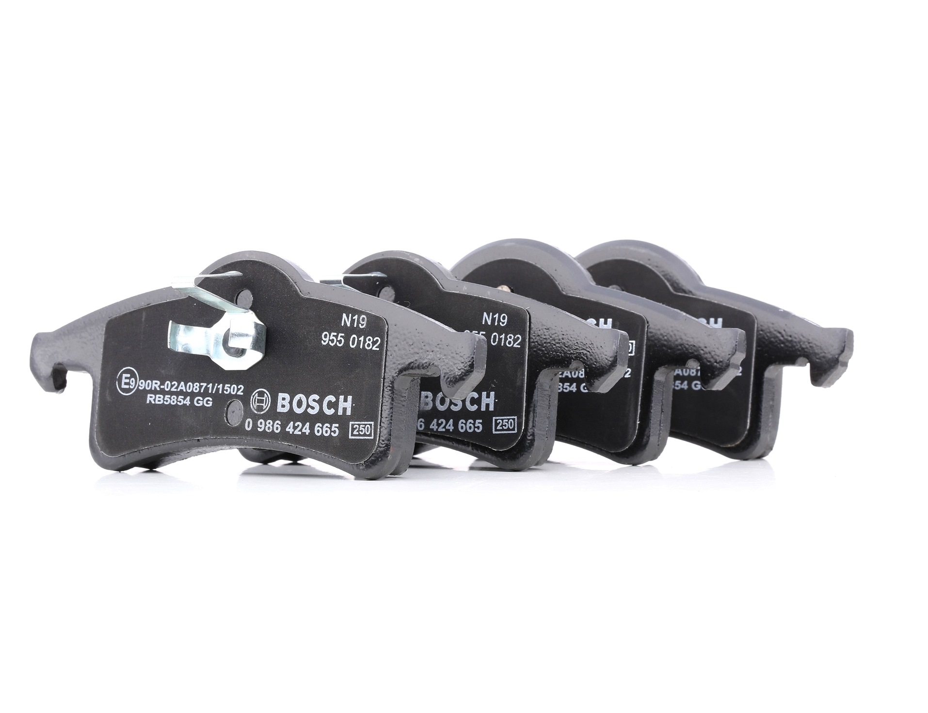 BOSCH Plaquettes De Frein 0 986 424 665 Jeu De Plaquettes De Frein,Jeu de plaquettes de frein, frein