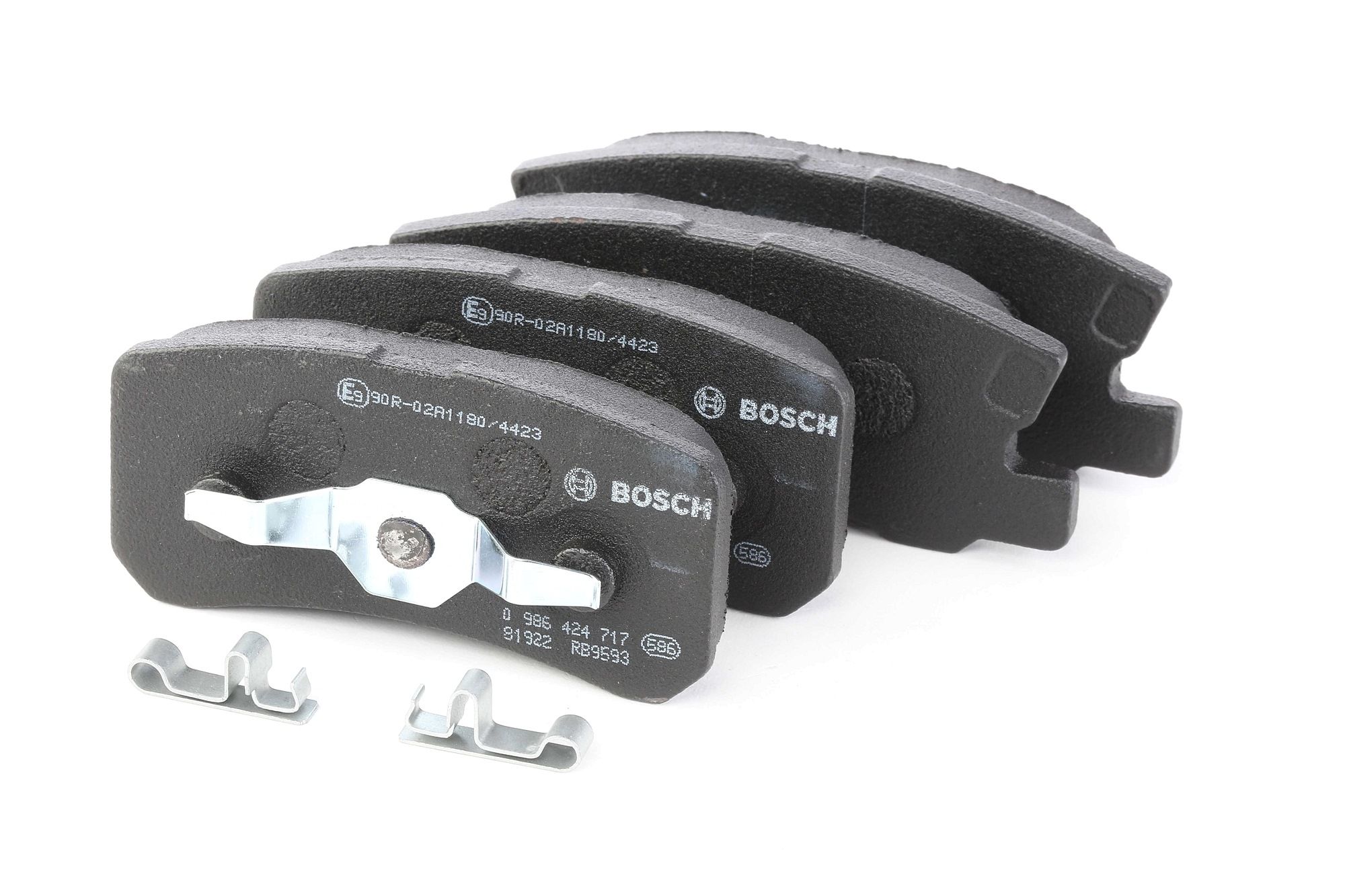 BOSCH Plaquettes De Frein 0 986 424 717 Jeu De Plaquettes De Frein,Jeu de plaquettes de frein, frein