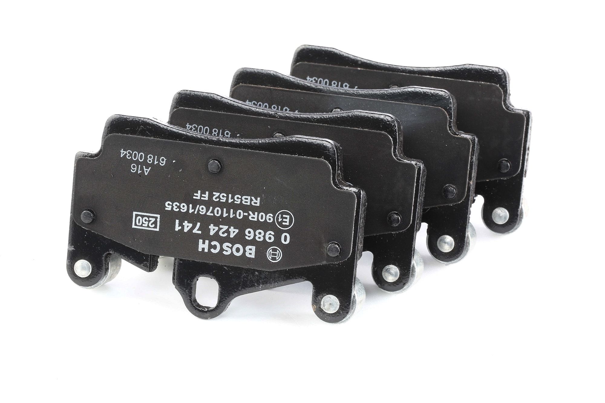 BOSCH Plaquettes De Frein 0 986 424 741 Jeu De Plaquettes De Frein,Jeu de plaquettes de frein, frein