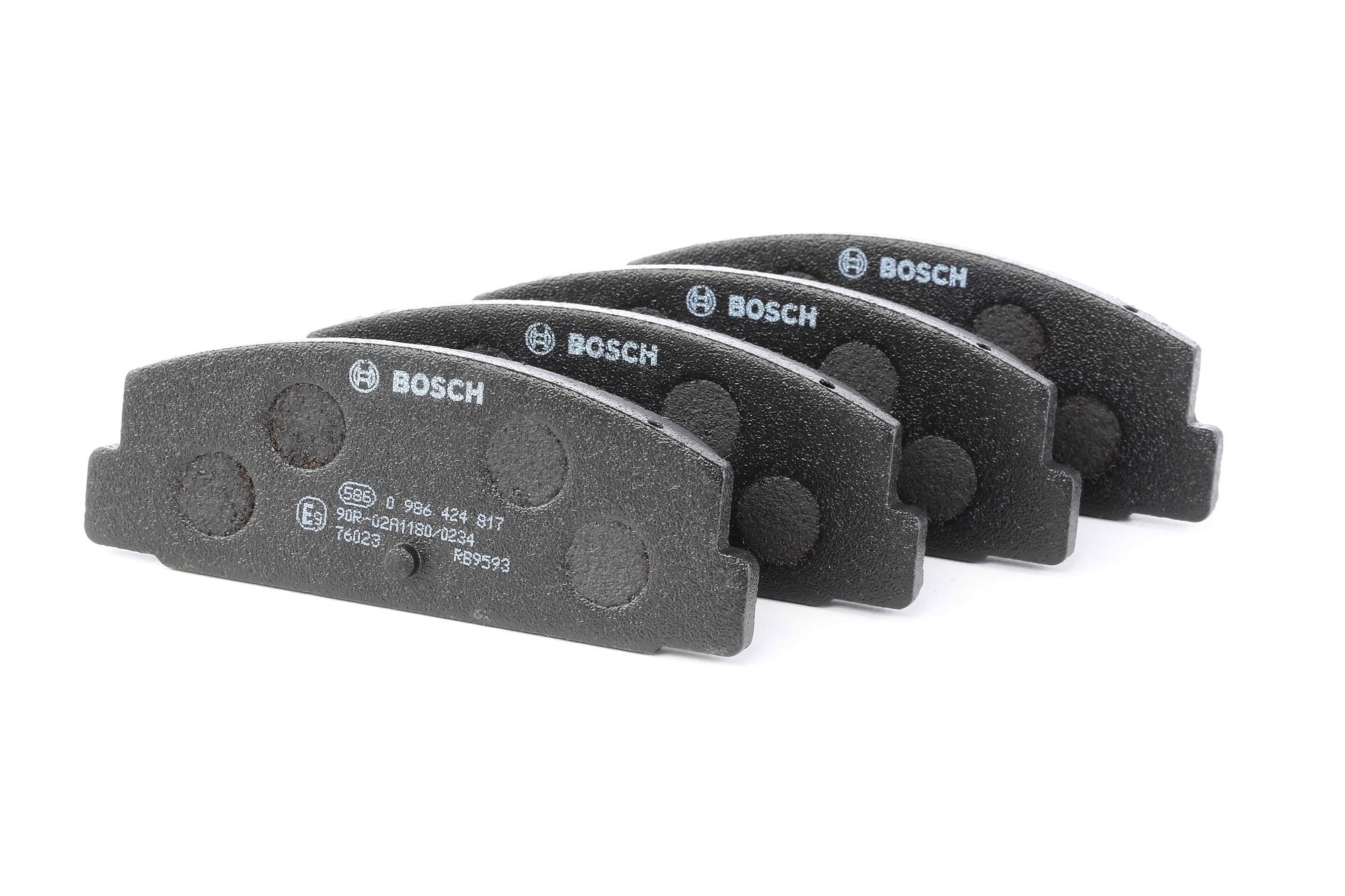 BOSCH Plaquettes De Frein 0 986 424 817 Jeu De Plaquettes De Frein,Jeu de plaquettes de frein, frein