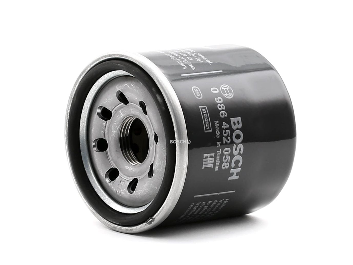 BOSCH Filtre à Huile 0 986 452 058 Oil Filtre OPEL,NISSAN,SUZUKI,AGILA B H08,PIXO UA0,SWIFT III MZ,