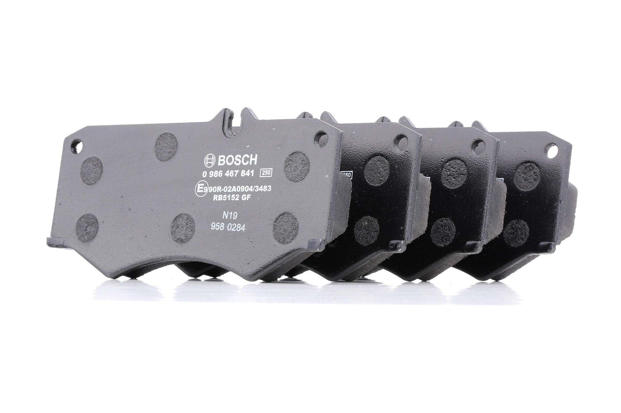 BOSCH Plaquettes De Frein 0 986 467 841 Jeu De Plaquettes De Frein,Jeu de plaquettes de frein, frein