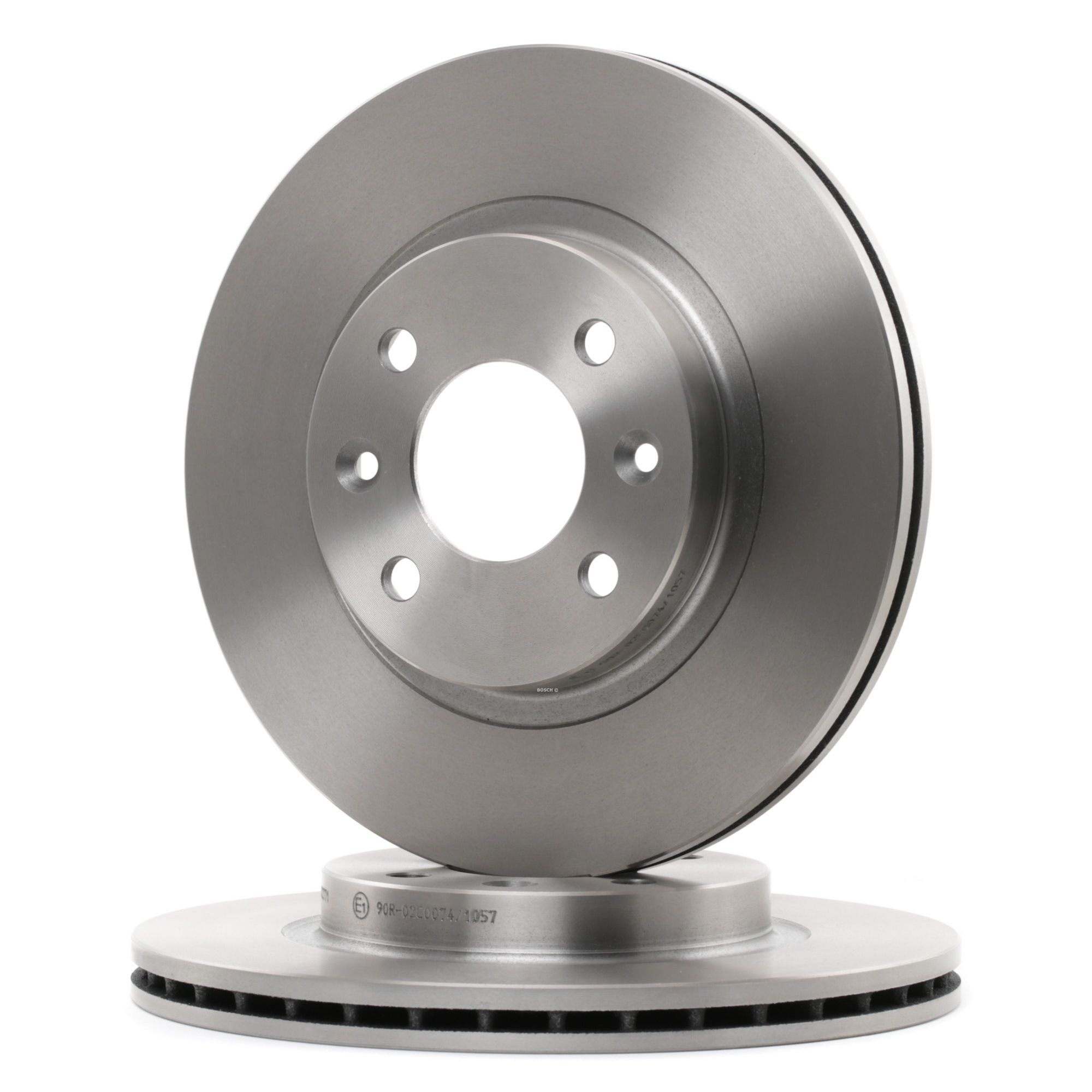 BOSCH Disques De Frein 0 986 478 124 Frein à Disque,Disque de frein RENAULT,NISSAN,DACIA,CLIO II BB0