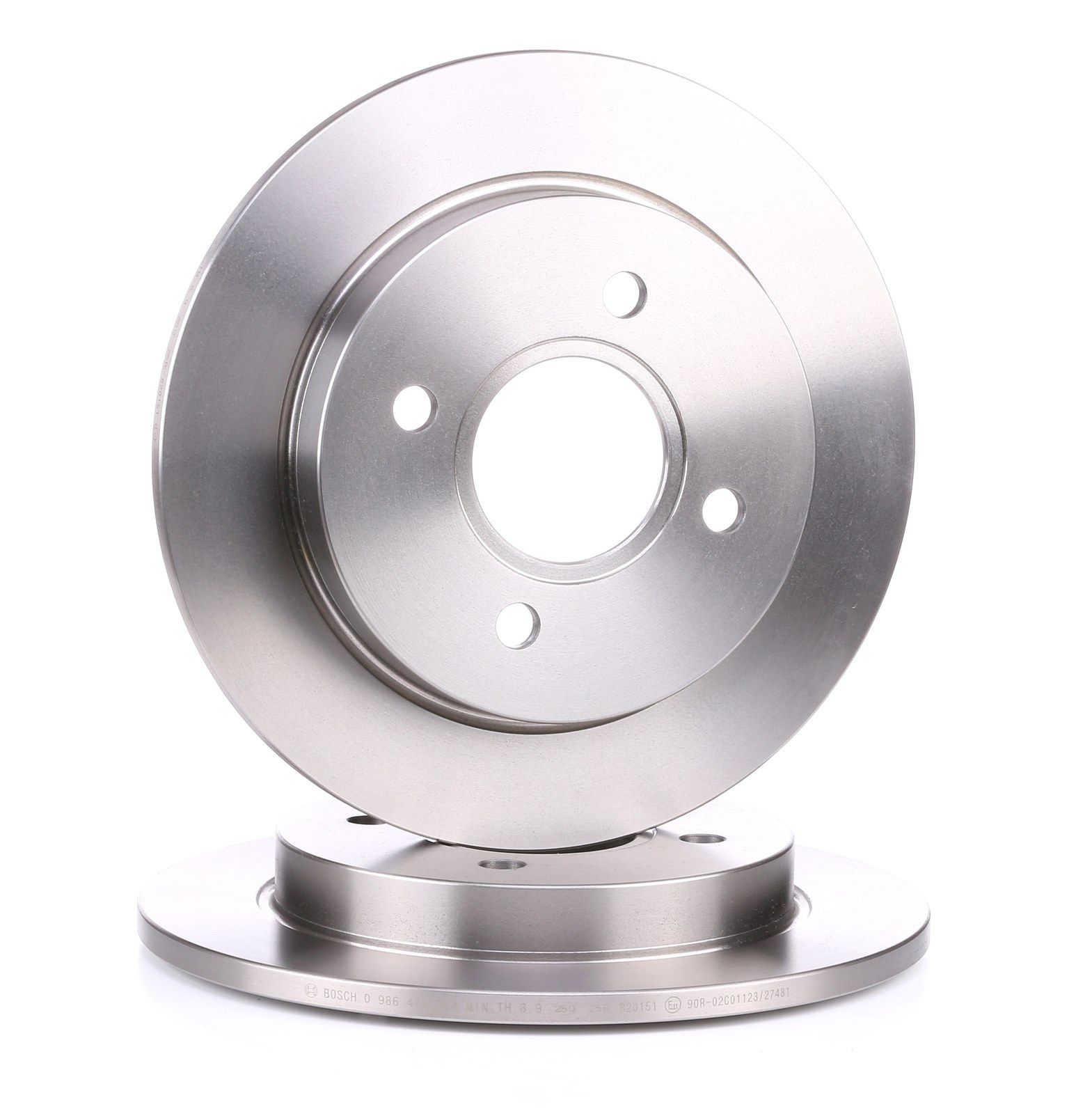 BOSCH Disques De Frein 0 986 478 344 Frein à Disque,Disque de frein FORD,FIESTA V JH_, JD_,FIESTA VI