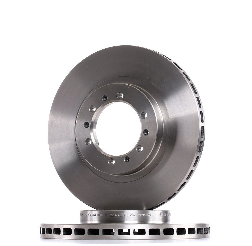 BOSCH Disques De Frein 0 986 478 844 Frein à Disque,Disque de frein MITSUBISHI,PAJERO II V3_W, V2_W,