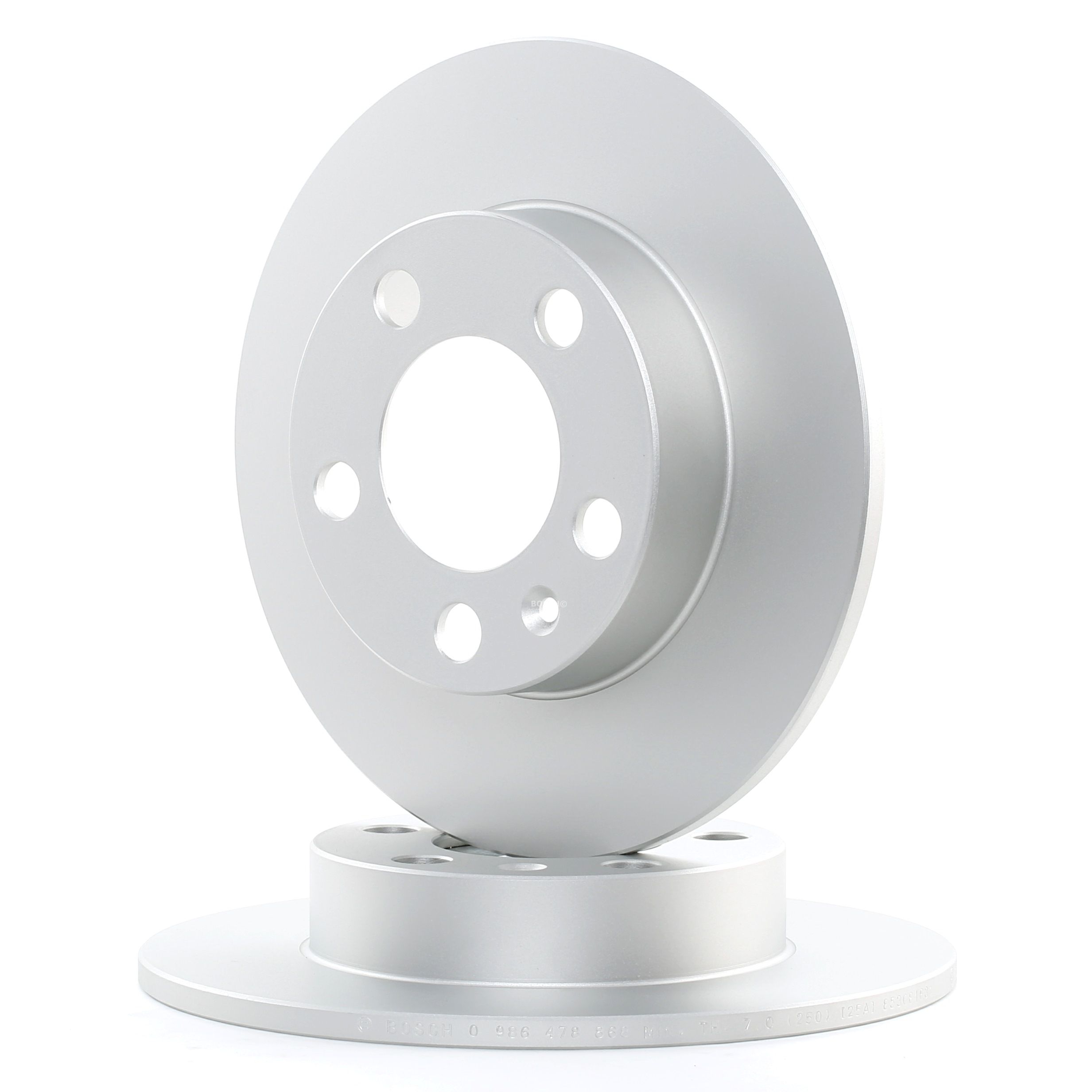 BOSCH Disques De Frein 0 986 478 868 Frein à Disque,Disque de frein AUDI,VW,SKODA,A3 8L1,TT 8N3,A1 8