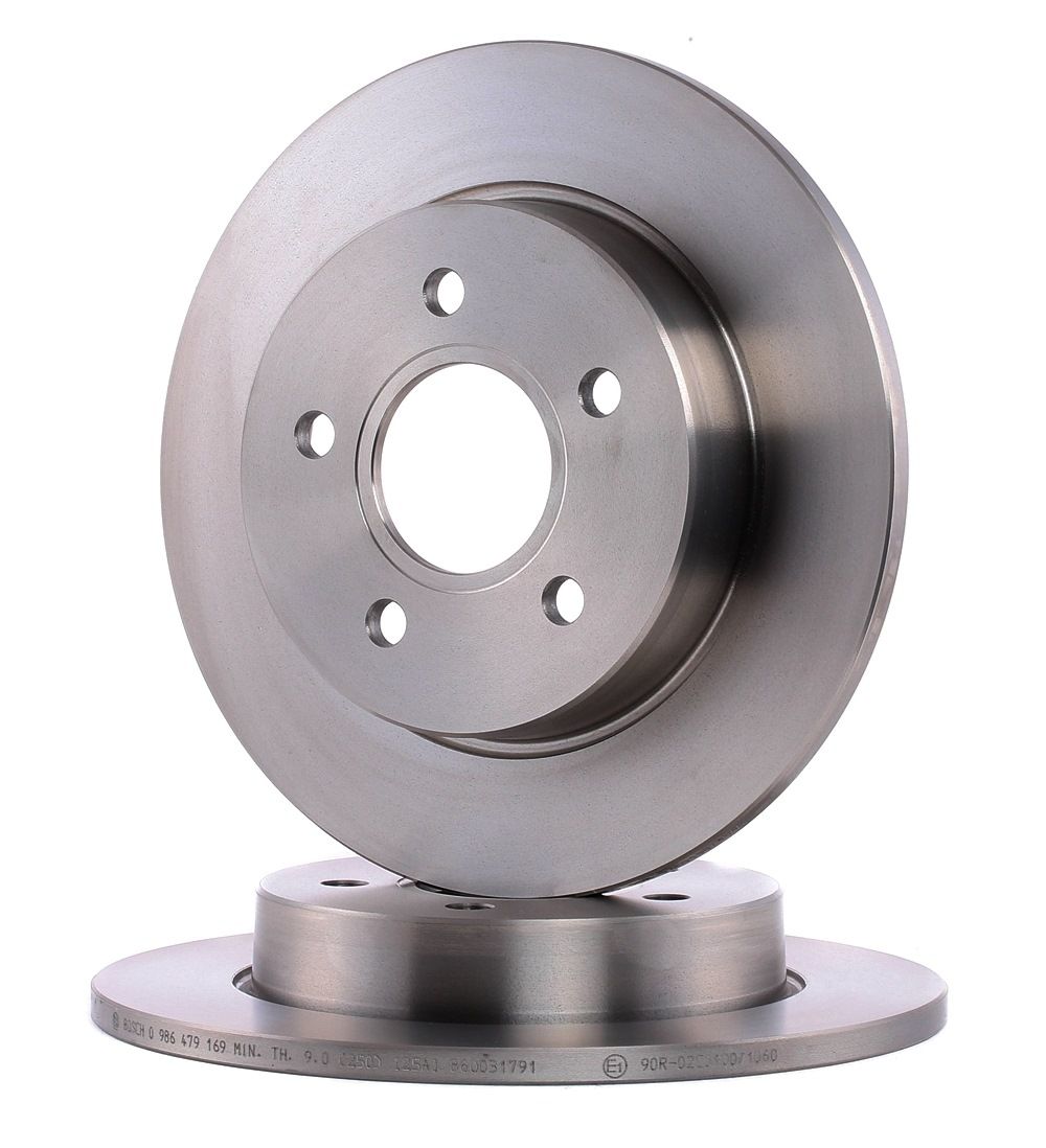 BOSCH Disques De Frein 0 986 479 169 Frein à Disque,Disque de frein FORD,FOCUS C-MAX,FOCUS II DA_,C-