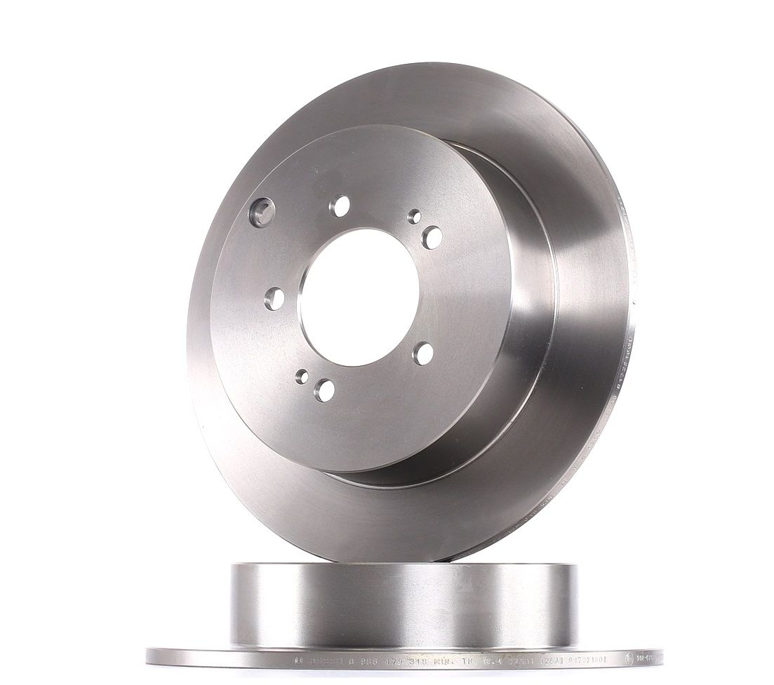 BOSCH Disques De Frein 0 986 479 318 Frein à Disque,Disque de frein CITROËN,PEUGEOT,MITSUBISHI,C-CRO