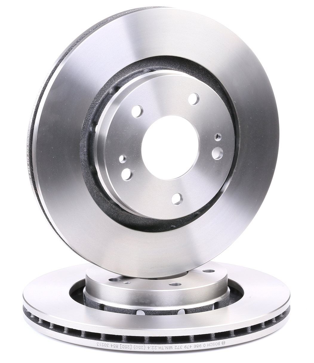 BOSCH Disques De Frein 0 986 479 372 Frein à Disque,Disque de frein CITROËN,PEUGEOT,MITSUBISHI,C-CRO