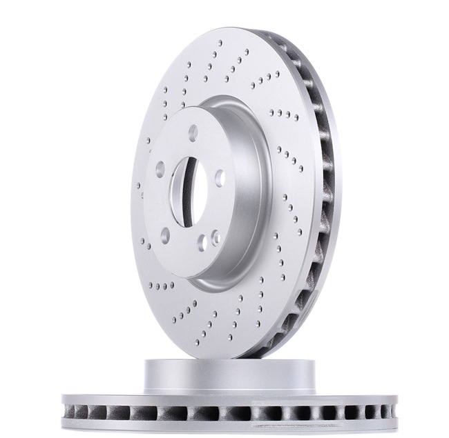 Disco freno Spessore disco freno: 32mm, N° fori: 5, Ø: 322mm con OEM Numero A 000 421 3012