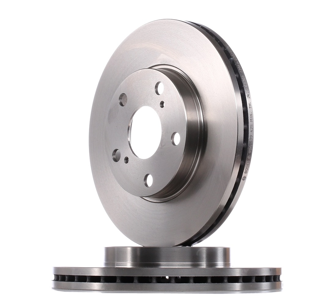 BOSCH Disques De Frein 0 986 479 425 Frein à Disque,Disque de frein TOYOTA,AURIS NRE15_, ZZE15_, ADE