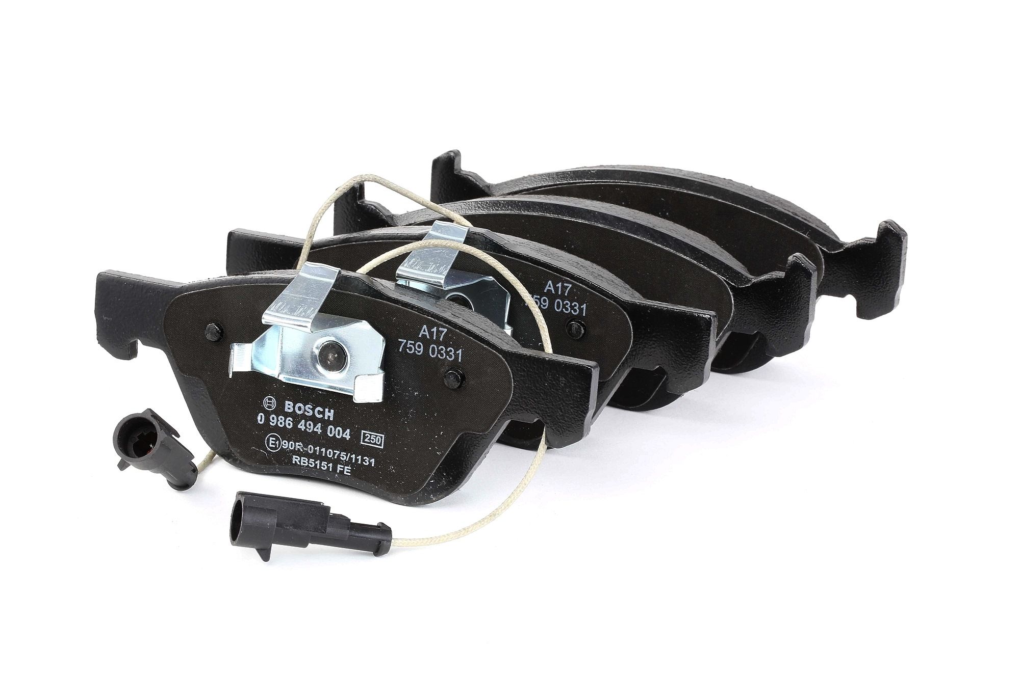 BOSCH Plaquettes De Frein 0 986 494 004 Jeu De Plaquettes De Frein,Jeu de plaquettes de frein, frein