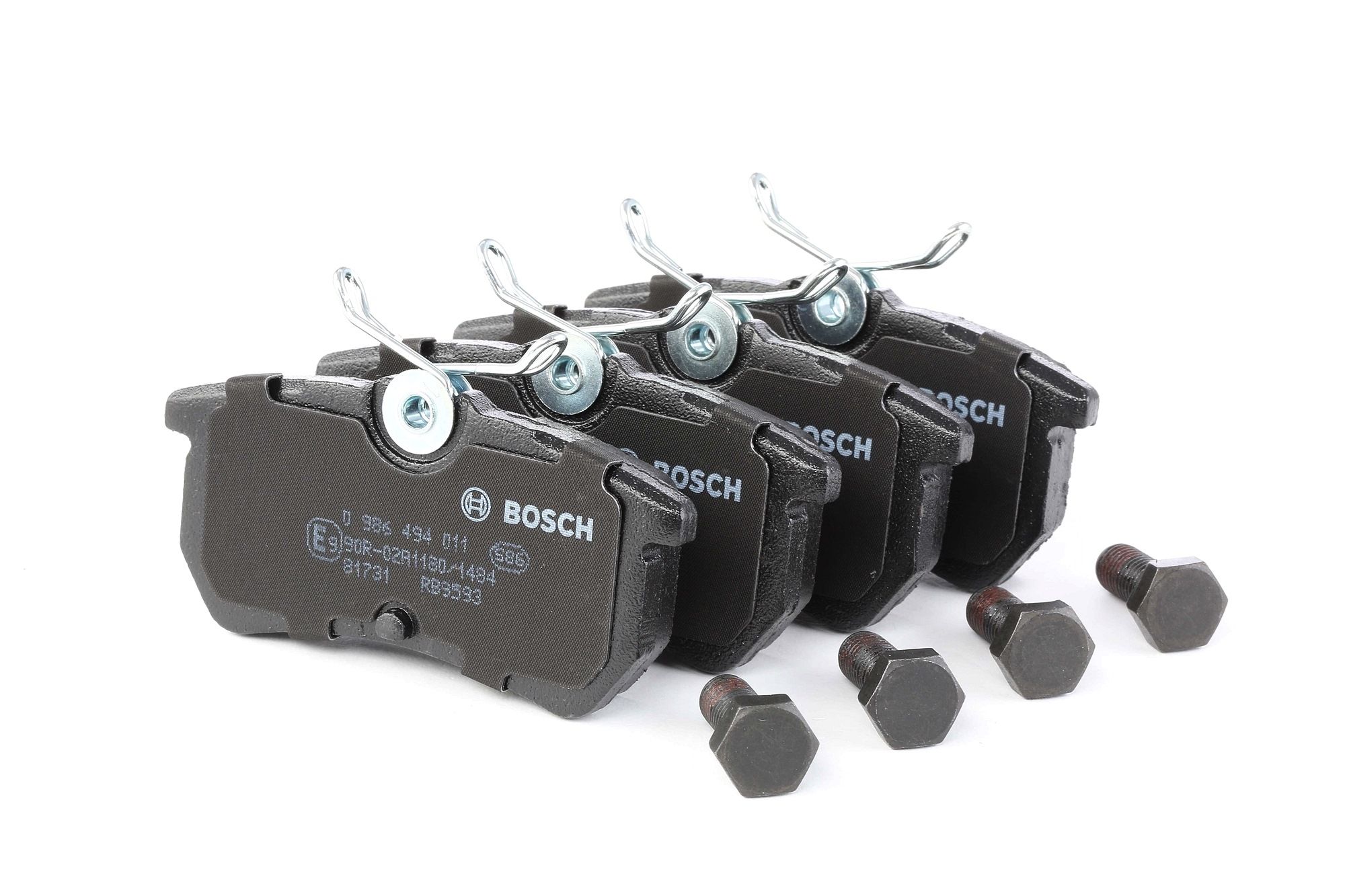 BOSCH Plaquettes De Frein 0 986 494 011 Jeu De Plaquettes De Frein,Jeu de plaquettes de frein, frein