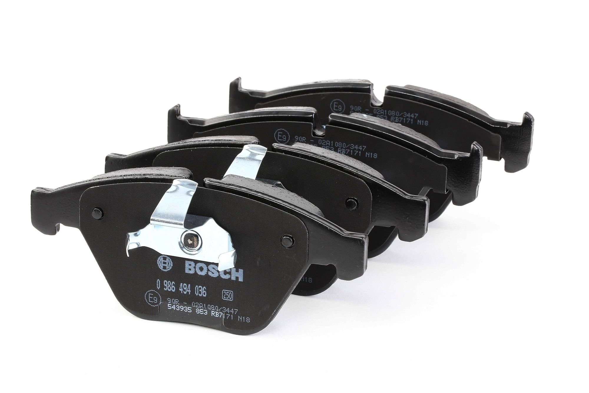 BOSCH Plaquettes De Frein 0 986 494 036 Jeu De Plaquettes De Frein,Jeu de plaquettes de frein, frein