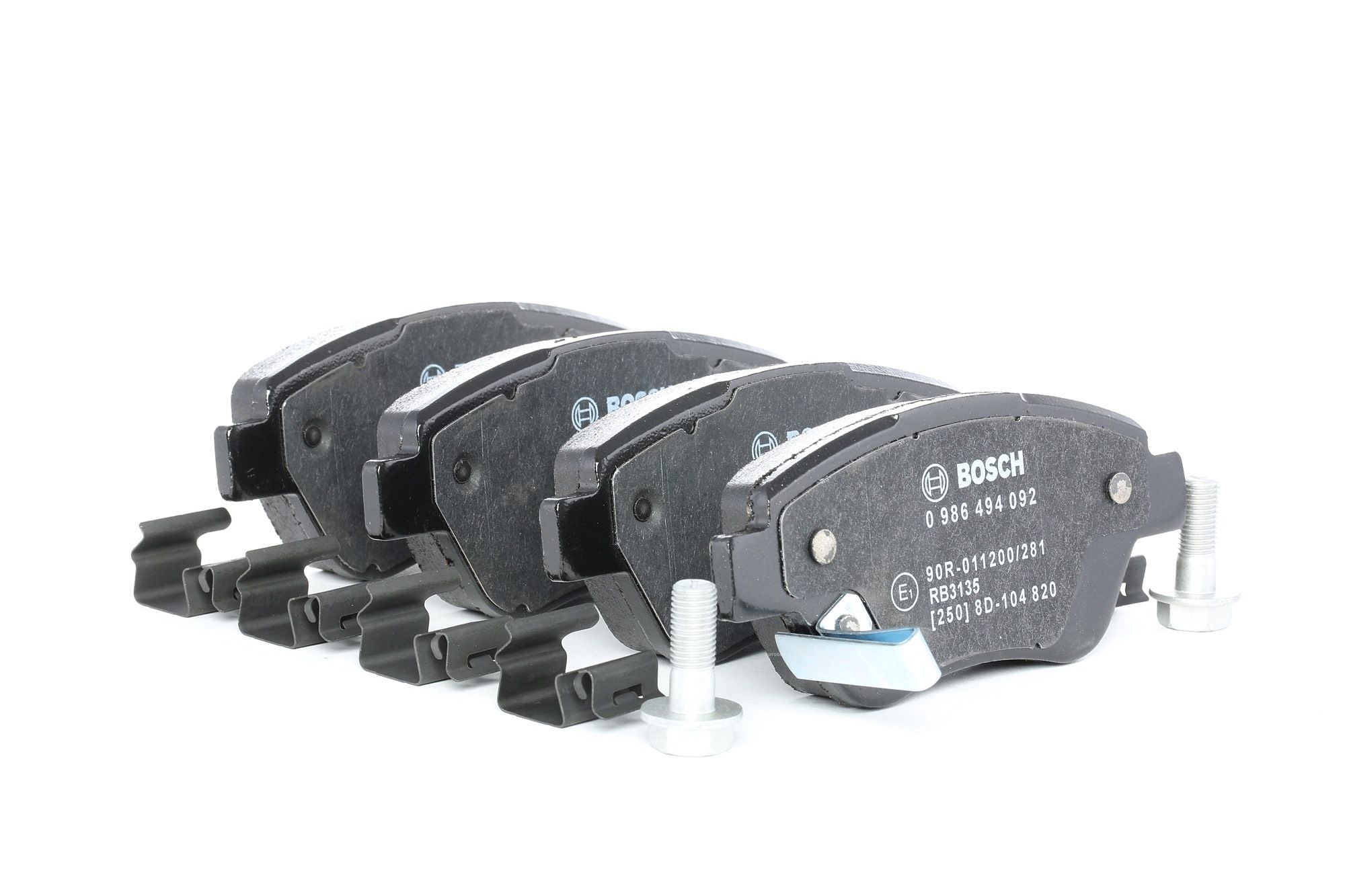 BOSCH Plaquettes De Frein 0 986 494 092 Jeu De Plaquettes De Frein,Jeu de plaquettes de frein, frein