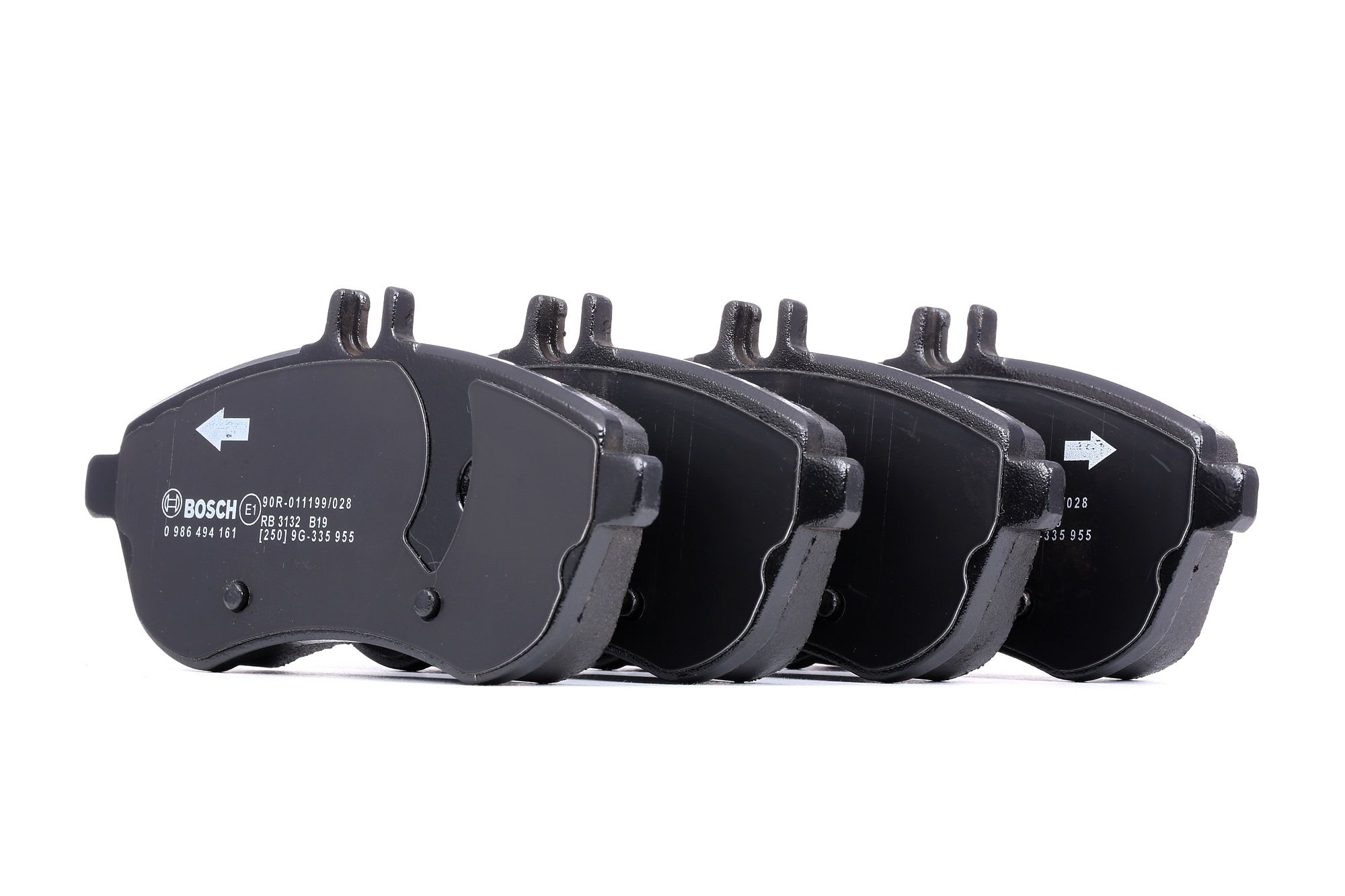 BOSCH Plaquettes De Frein 0 986 494 161 Jeu De Plaquettes De Frein,Jeu de plaquettes de frein, frein