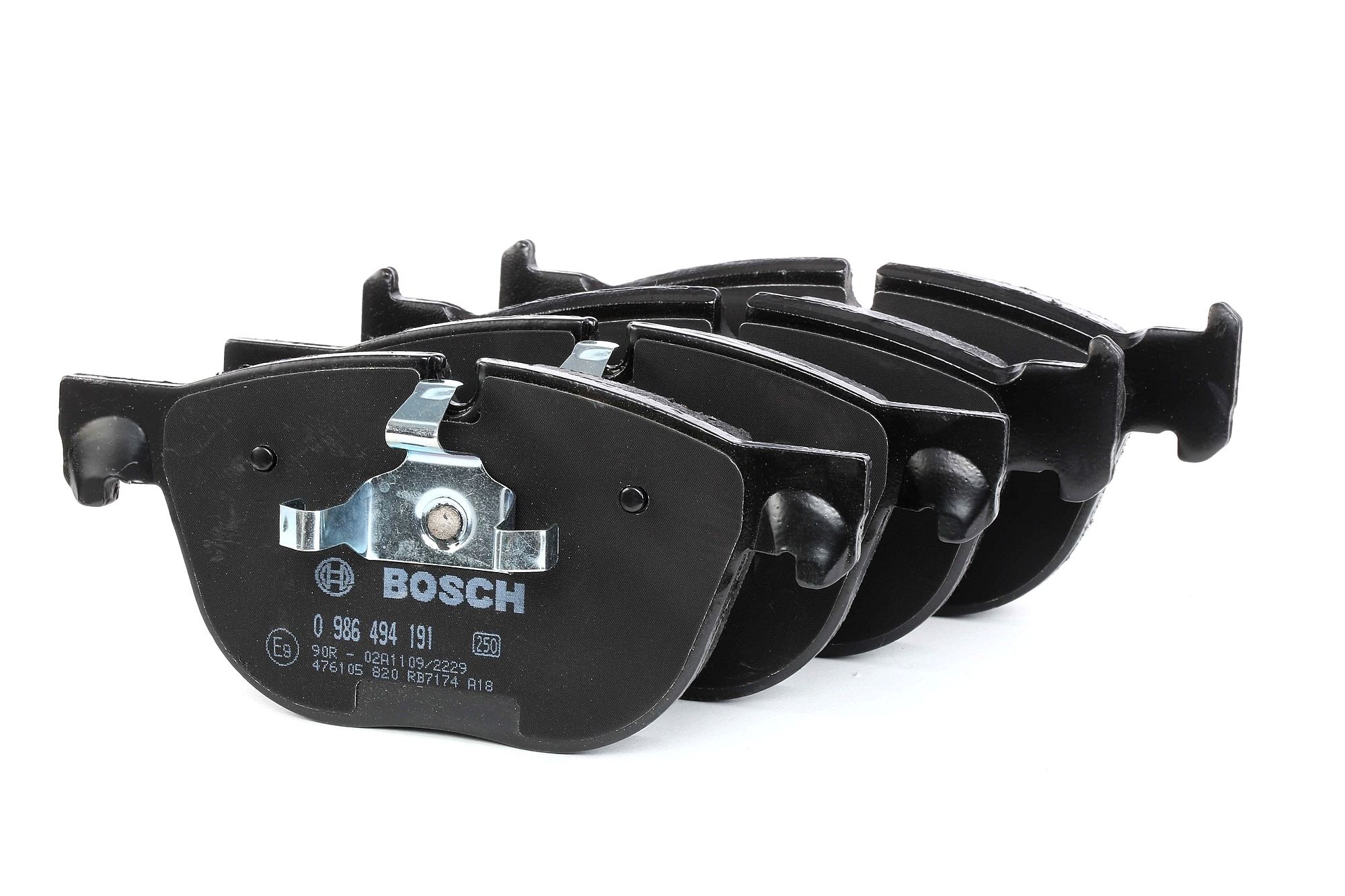 BOSCH Plaquettes De Frein 0 986 494 191 Jeu De Plaquettes De Frein,Jeu de plaquettes de frein, frein