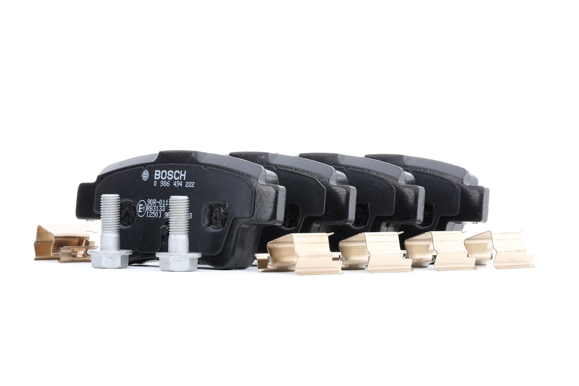 BOSCH Plaquettes De Frein 0 986 494 222 Jeu De Plaquettes De Frein,Jeu de plaquettes de frein, frein