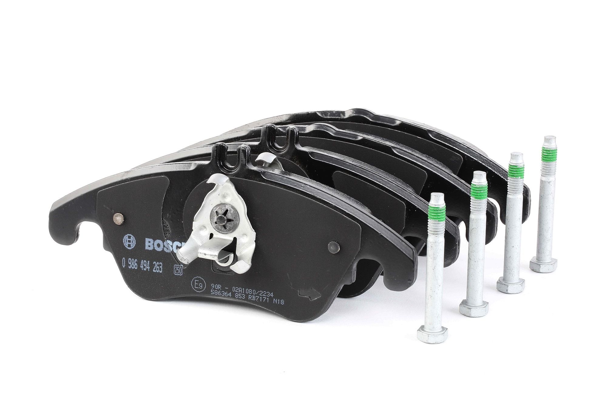 BOSCH Plaquettes De Frein 0 986 494 263 Jeu De Plaquettes De Frein,Jeu de plaquettes de frein, frein