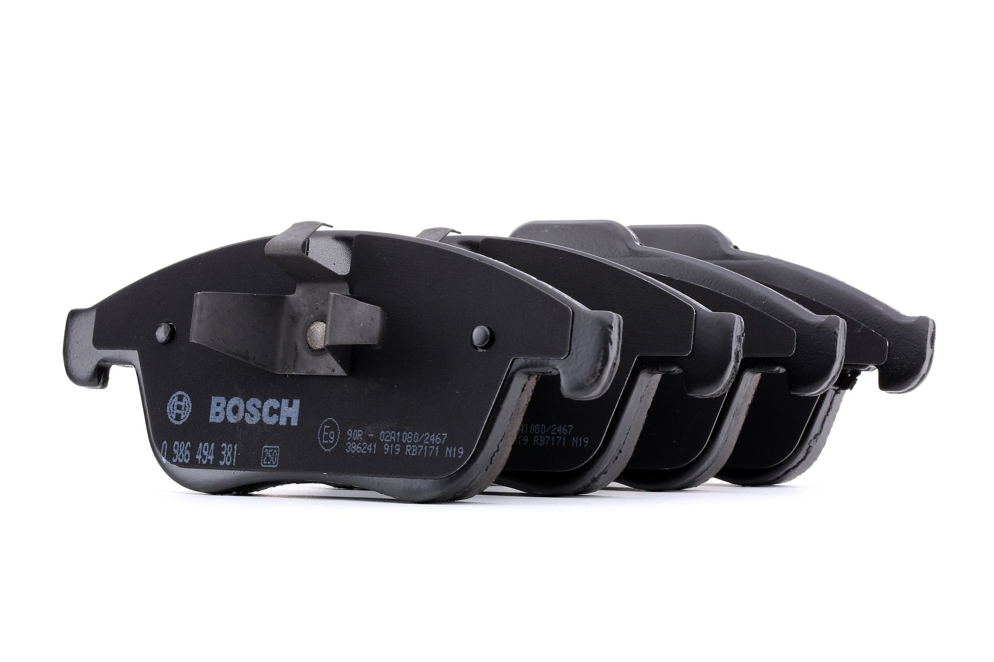 BOSCH Plaquettes De Frein 0 986 494 381 Jeu De Plaquettes De Frein,Jeu de plaquettes de frein, frein
