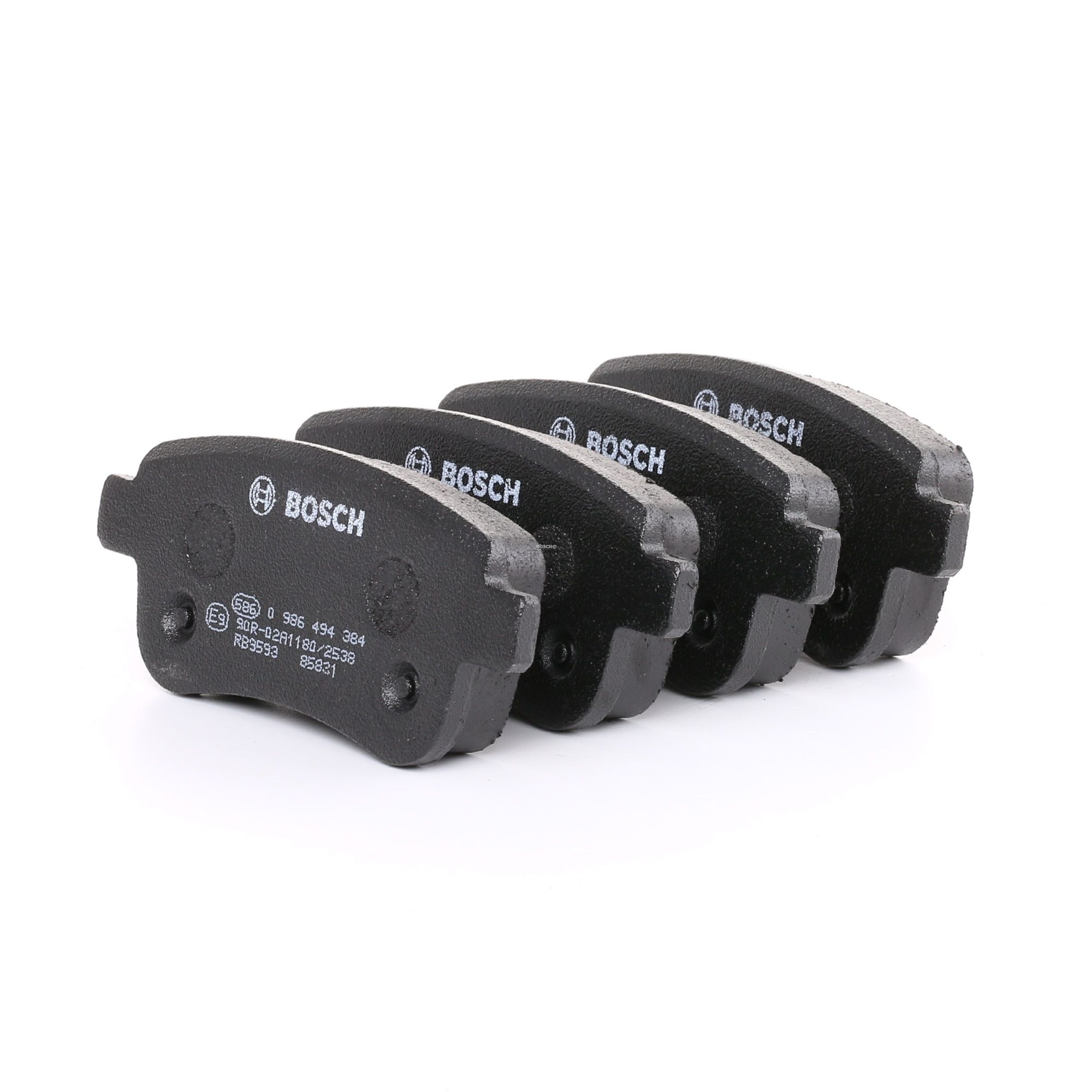BOSCH Plaquettes De Frein 0 986 494 384 Jeu De Plaquettes De Frein,Jeu de plaquettes de frein, frein