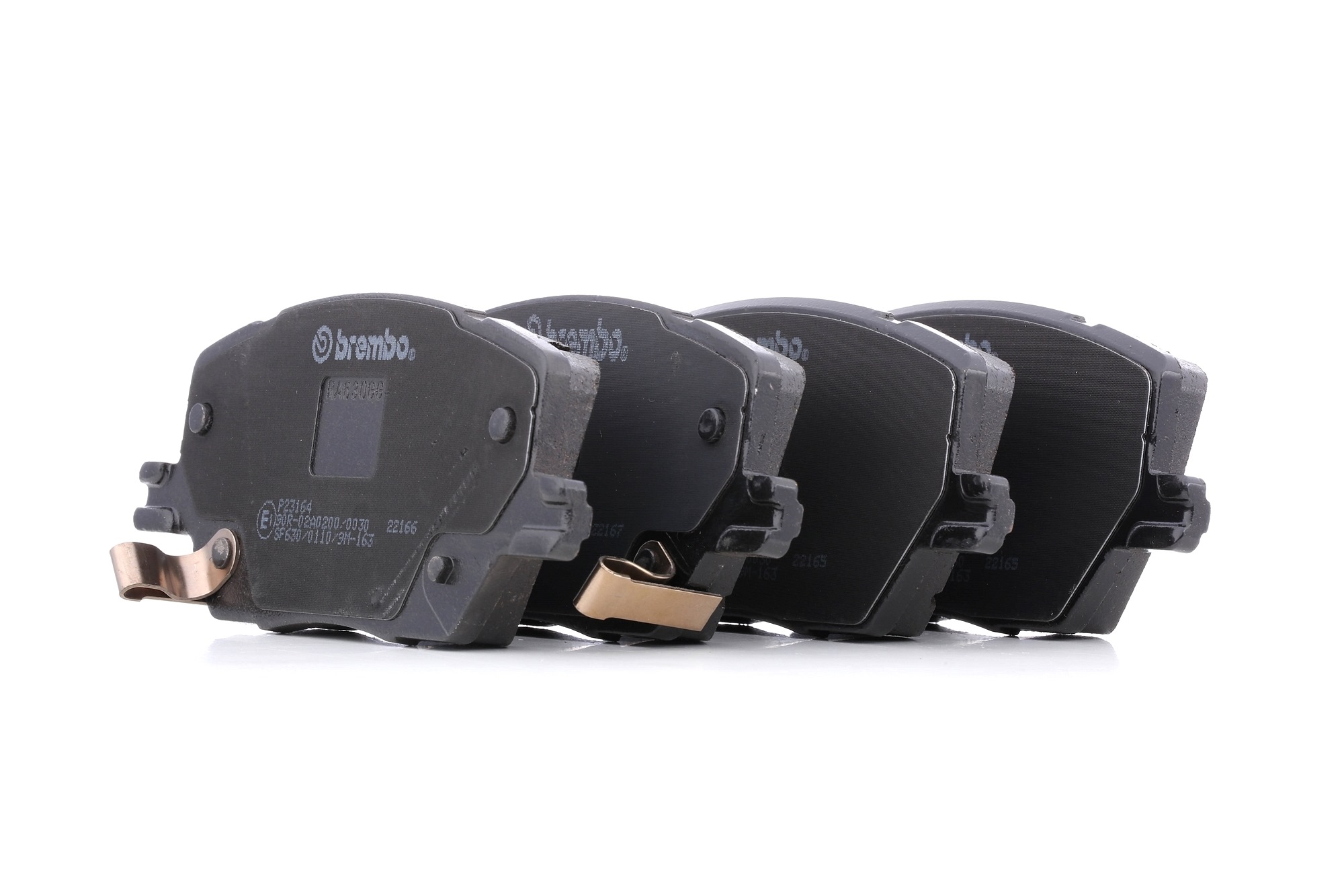 BREMBO Plaquettes De Frein P 23 164 Jeu De Plaquettes De Frein,Jeu de plaquettes de frein, frein à d