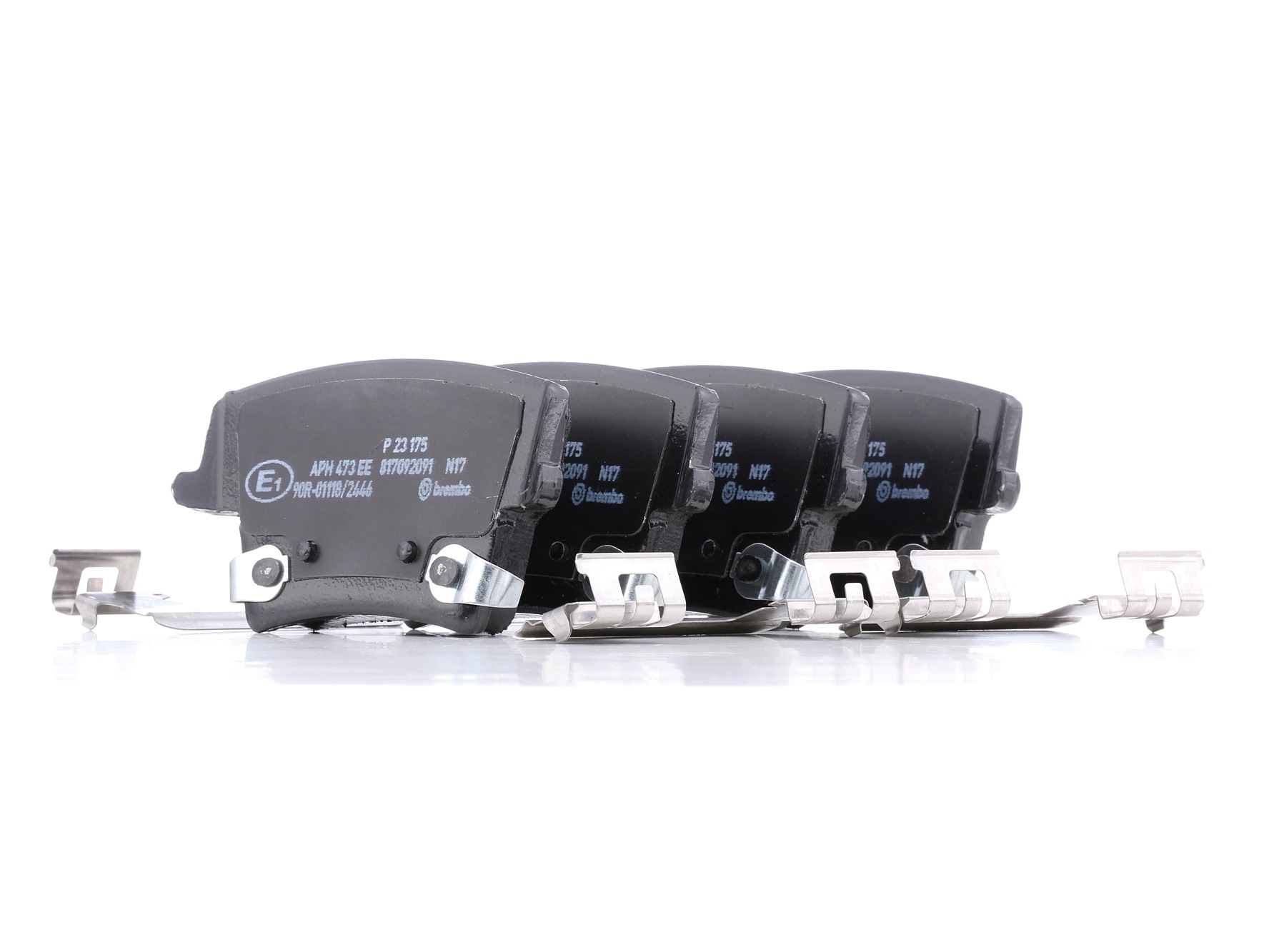 BREMBO Plaquettes De Frein P 23 175 Jeu De Plaquettes De Frein,Jeu de plaquettes de frein, frein à d