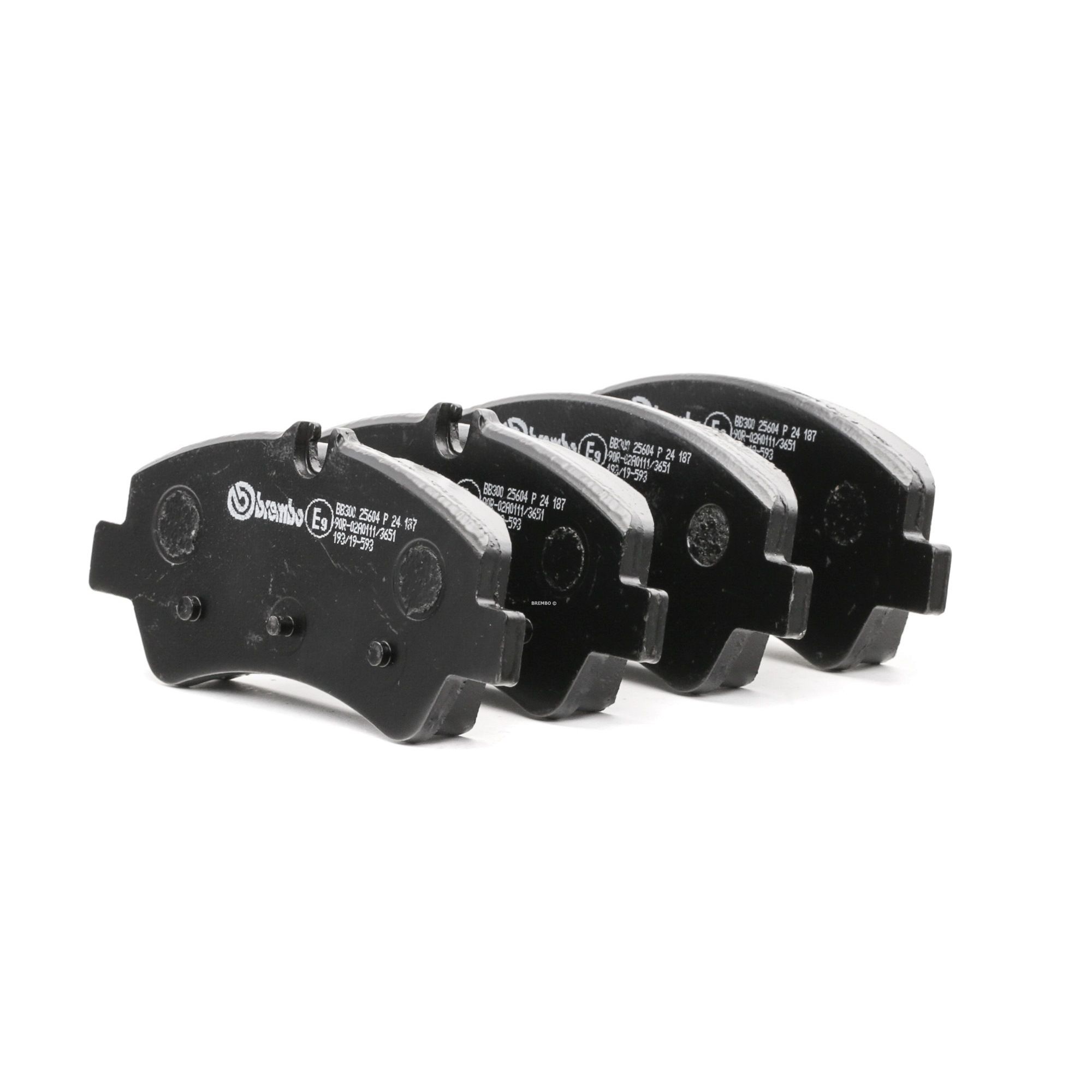 BREMBO Plaquettes De Frein P 24 187 Jeu De Plaquettes De Frein,Jeu de plaquettes de frein, frein à d