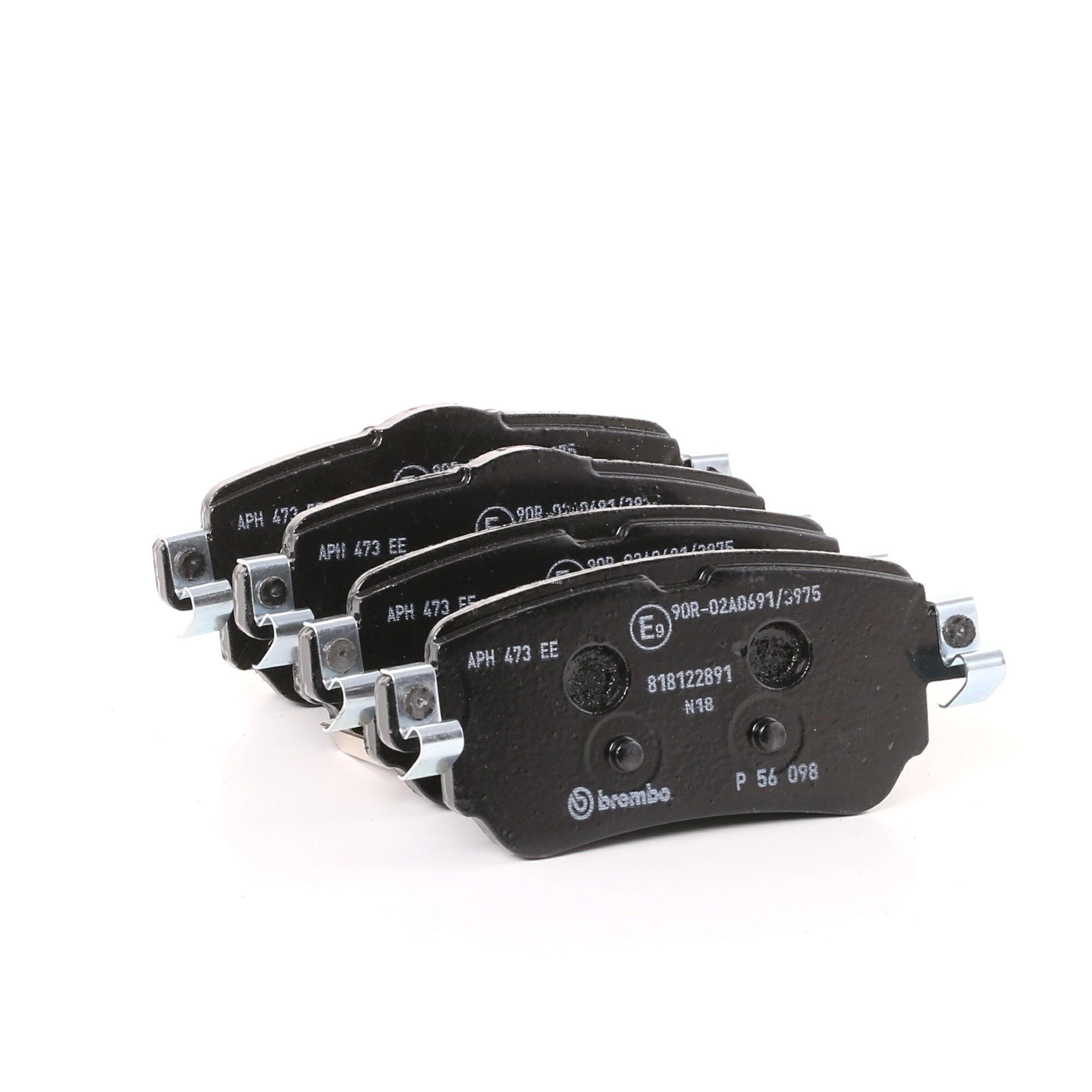 BREMBO Plaquettes De Frein P 56 098 Jeu De Plaquettes De Frein,Jeu de plaquettes de frein, frein à d