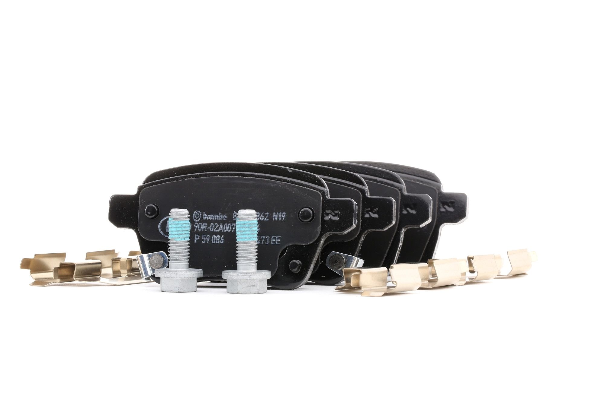 BREMBO Plaquettes De Frein P 59 086 Jeu De Plaquettes De Frein,Jeu de plaquettes de frein, frein à d