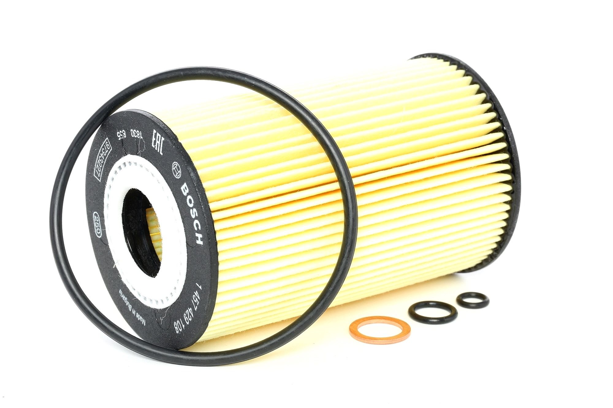 BOSCH Filtre à Huile 1 457 429 108 Oil Filtre BMW,3 E46,3 Coupé E46,3 E36,3 Touring E46,3 E30,5 E34,