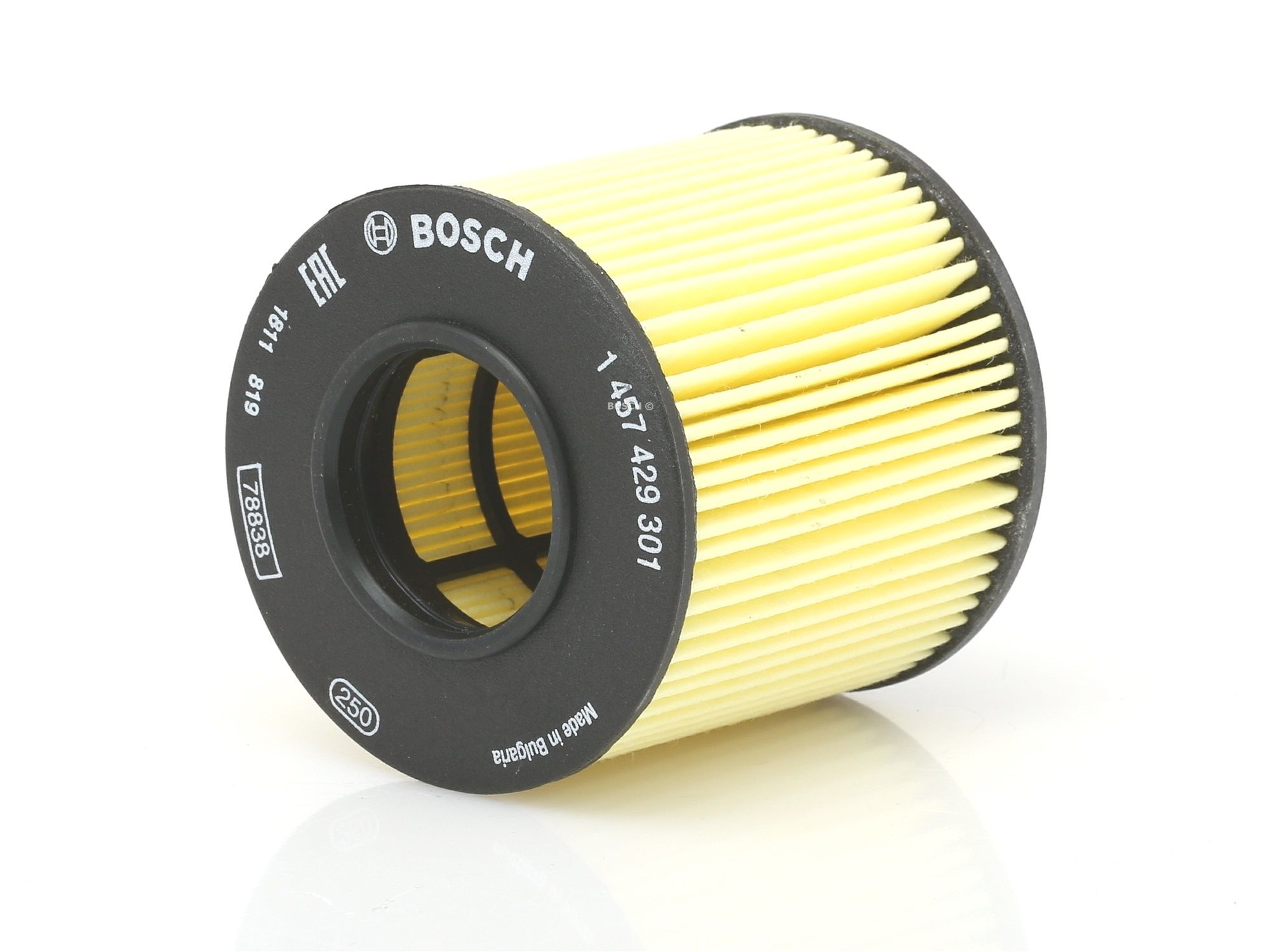 BOSCH Filtre à Huile 1 457 429 301 Oil Filtre AUDI,VW,SKODA,A3 8P1,A3 Sportback 8PA,GOLF V 1K1,POLO 