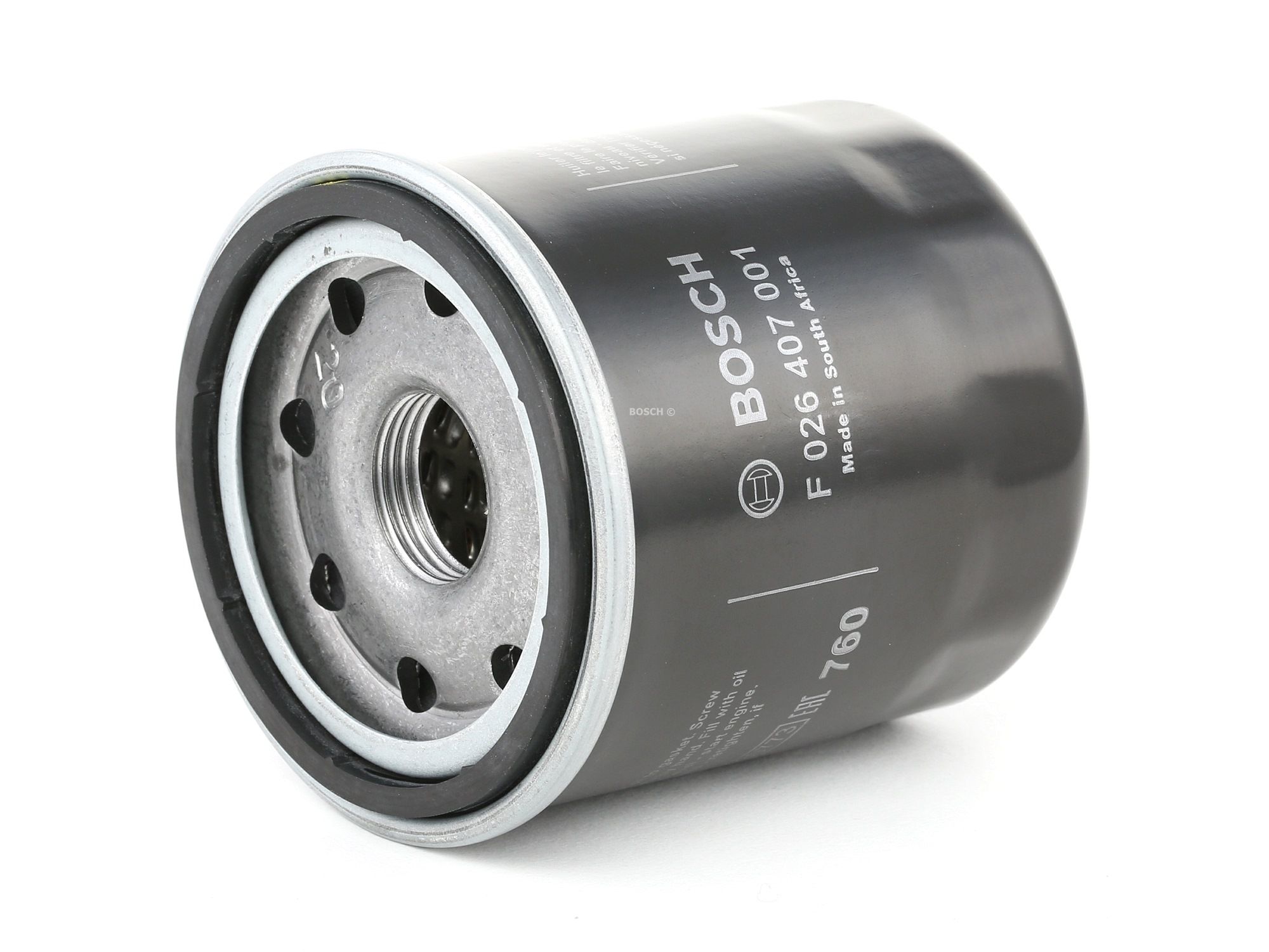 BOSCH Filtre à Huile F 026 407 001 Oil Filtre RENAULT,NISSAN,SUBARU,CLIO II BB0/1/2_, CB0/1/2_,CLIO