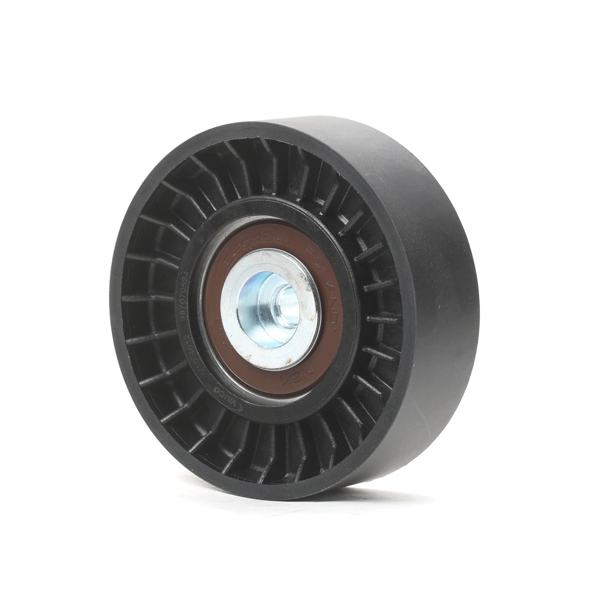 VAICO Galet Enrouleur V10-4612 Poulie renvoi/transmission, courroie trapézoïdale à nervures VW,AUDI,