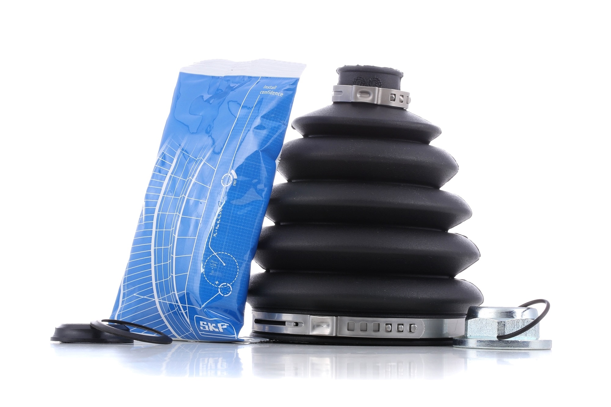 SKF Soufflet De Cardan VKJP 3112 R Kit Soufflet De Cardan,Jeu de joints-soufflets, arbre de commande