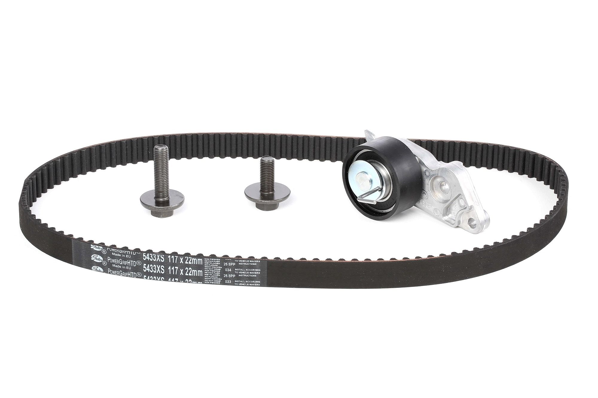 GATES Kit De Distribution K025433XS VOLVO,FORD,MAZDA,V50 MW,S40 II MS,FIESTA V JH_, JD_,FOCUS C-MAX,