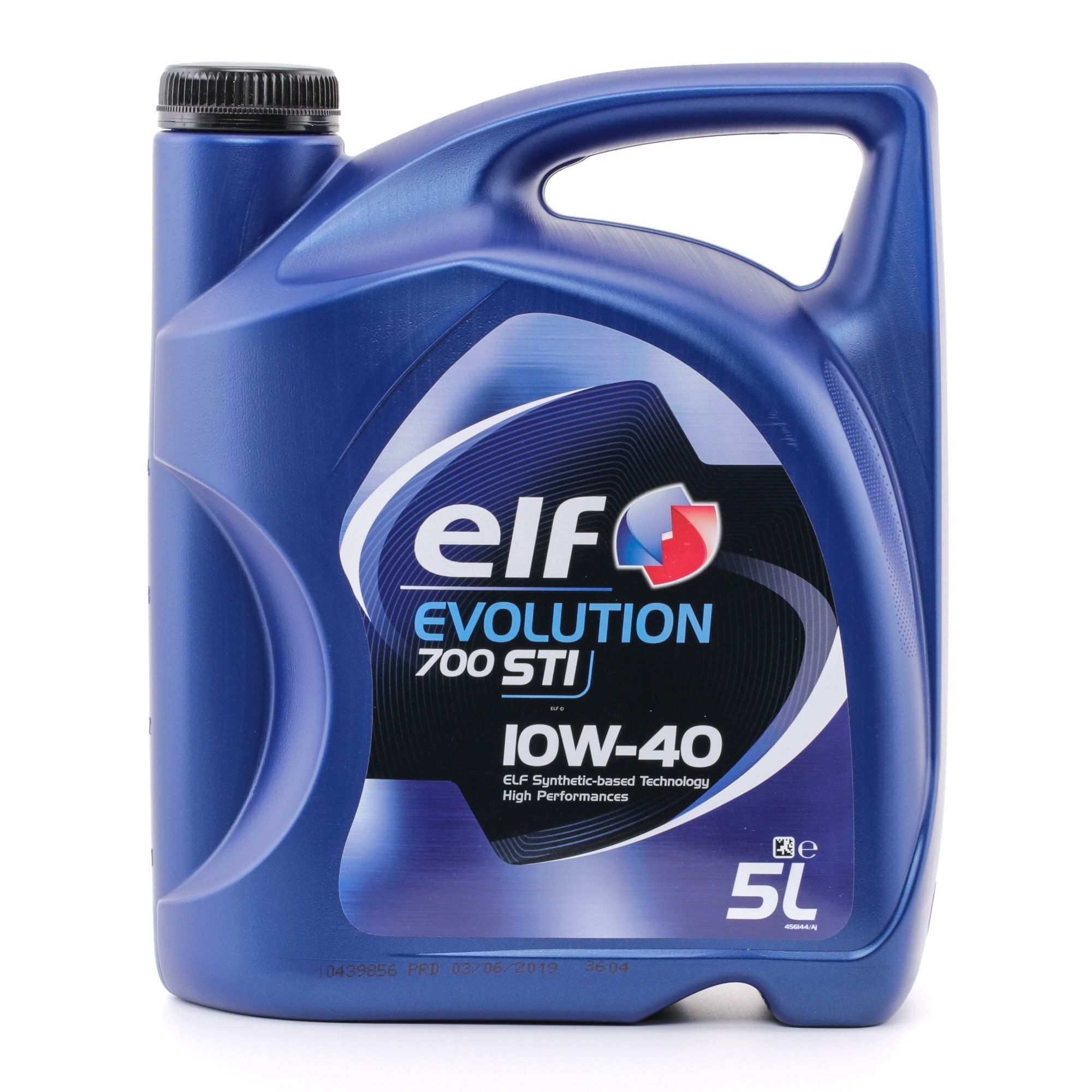 ELF Evolution, 700 STI 2202840 Motoröl 10W-40, Inhalt: 5l, Teilsynthetiköl