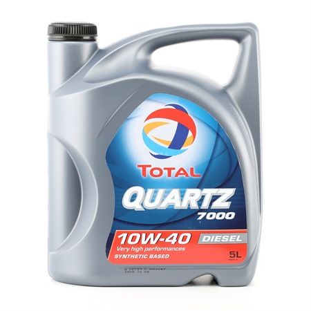 TOTAL Olio motore 2202844 TOTAL Olio auto PSA B71 2300 10W-40, Contenuto: 5l, Olio parzialmente sintetico