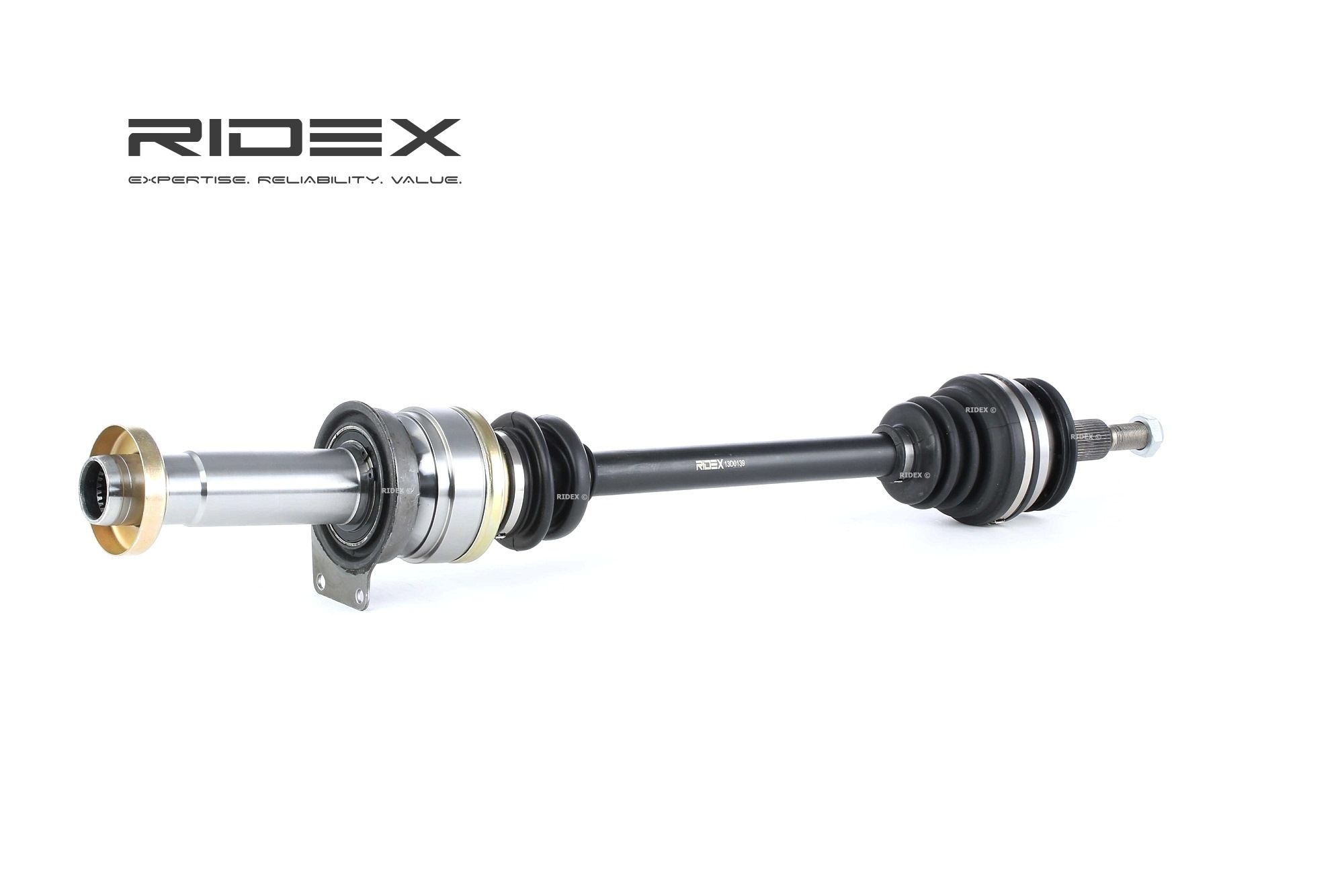 RIDEX Cardan 13D0139 Cardan De Transmission VW,TRANSPORTER V Furgón 7HA, 7HH, 7EA, 7EH,TRANSPORTER V