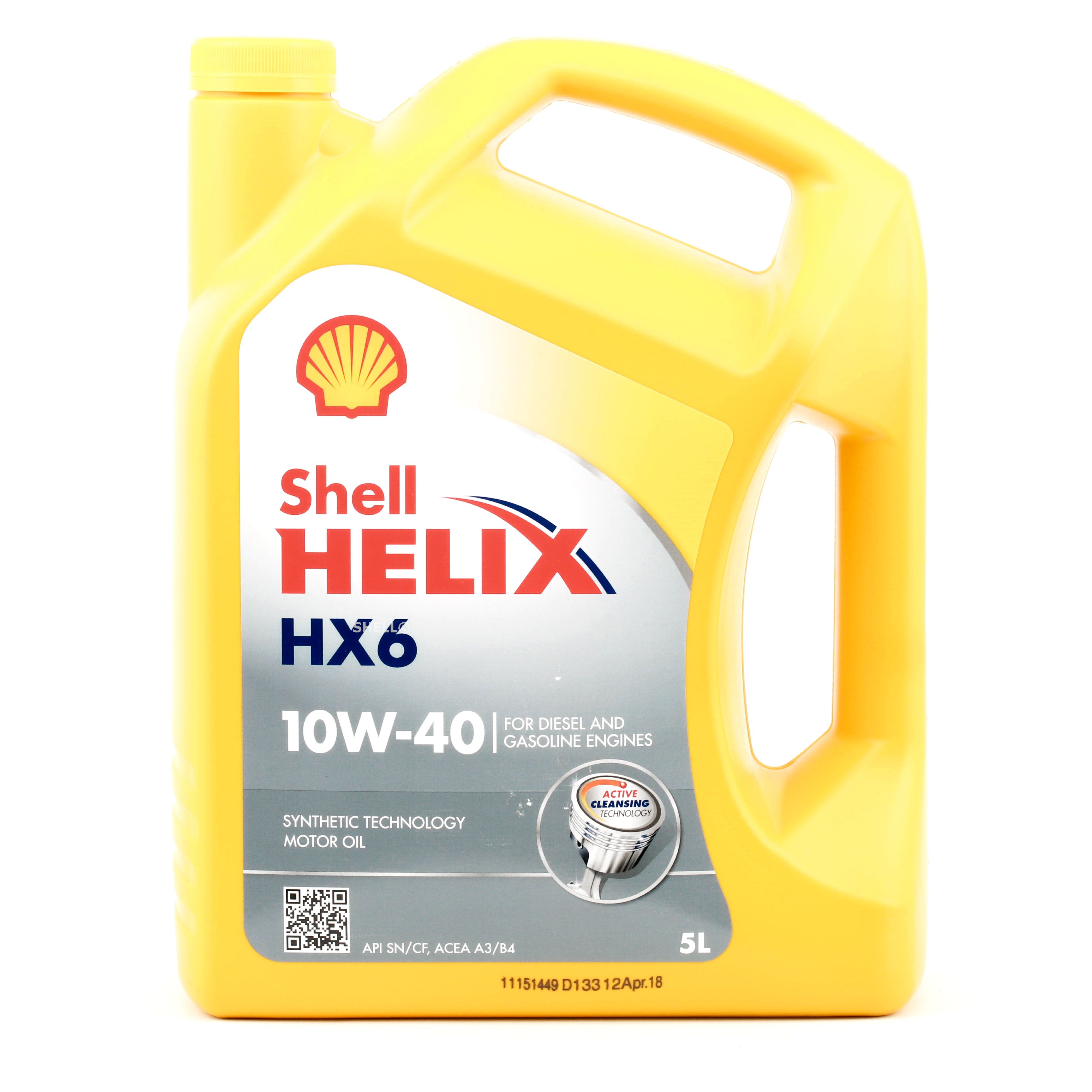 SHELL Huile moteur 550039689
