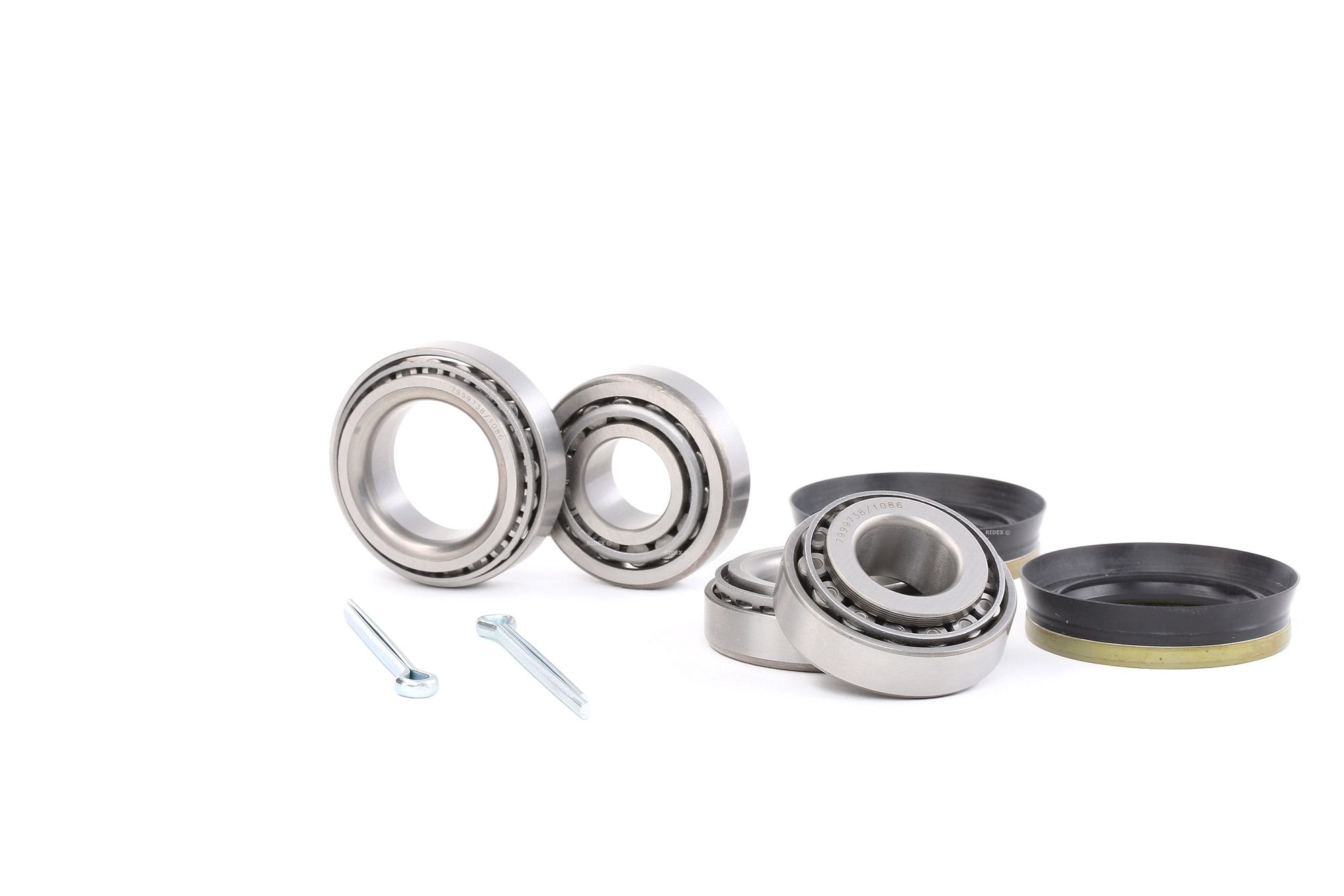 RIDEX Kit De Roulement De Roue 654W0812 Jeu de roulements de roue VW,AUDI,SEAT,CADDY II Furgón 9K9A,