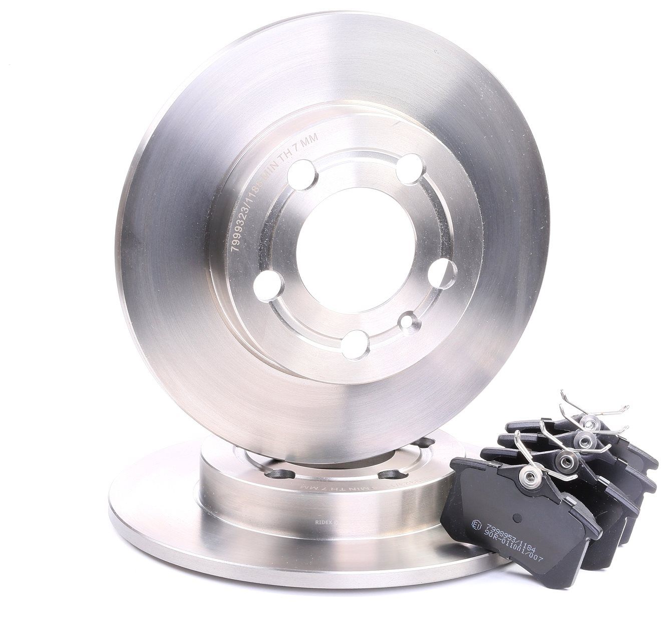 RIDEX Kit de freins, frein à disques 3405B0288 VW,AUDI,SKODA,GOLF IV 1J1,GOLF V 1K1,BORA 1J2,BORA Ra