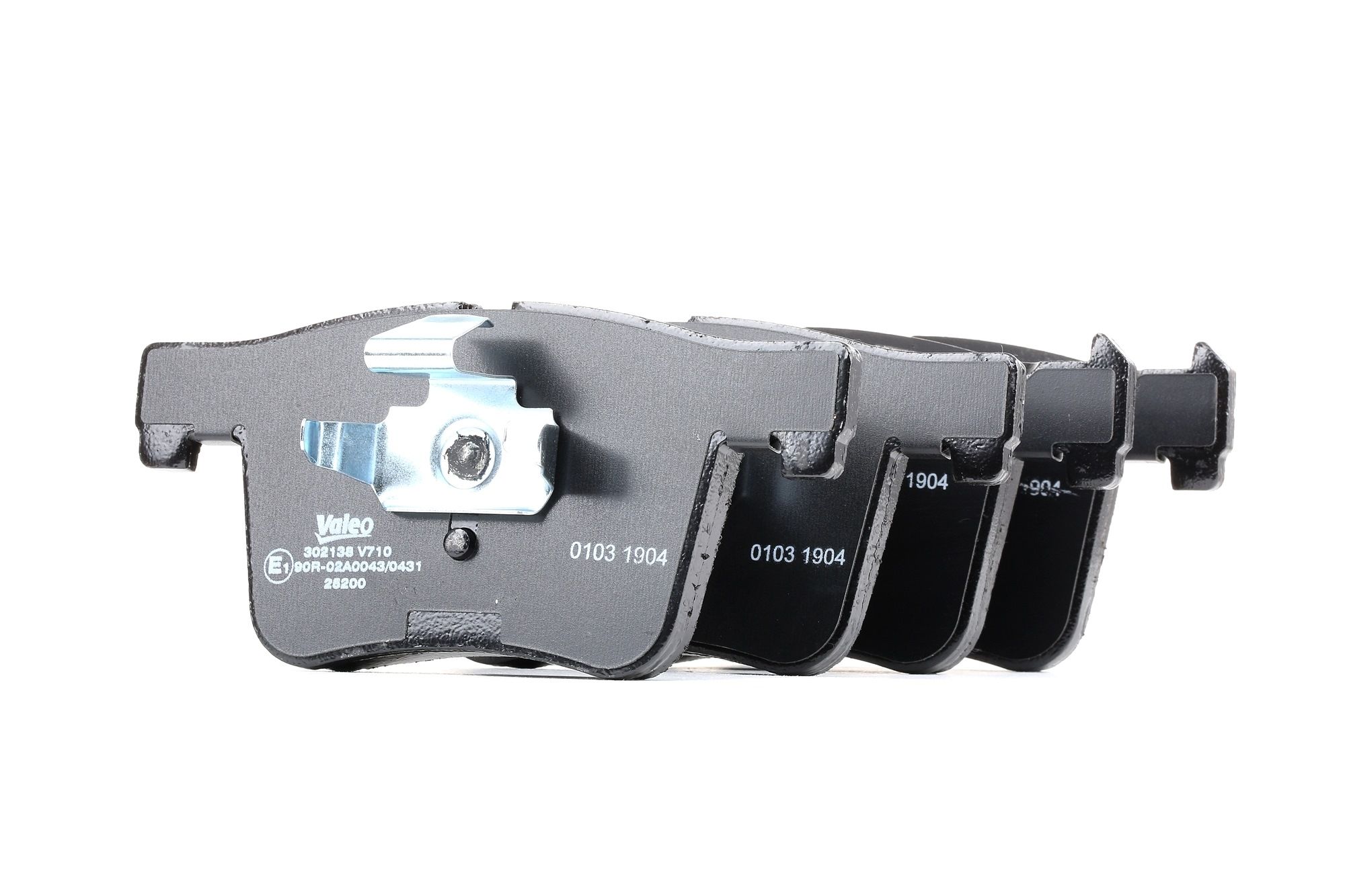 VALEO Plaquettes De Frein 302138 Jeu De Plaquettes De Frein,Jeu de plaquettes de frein, frein à disq