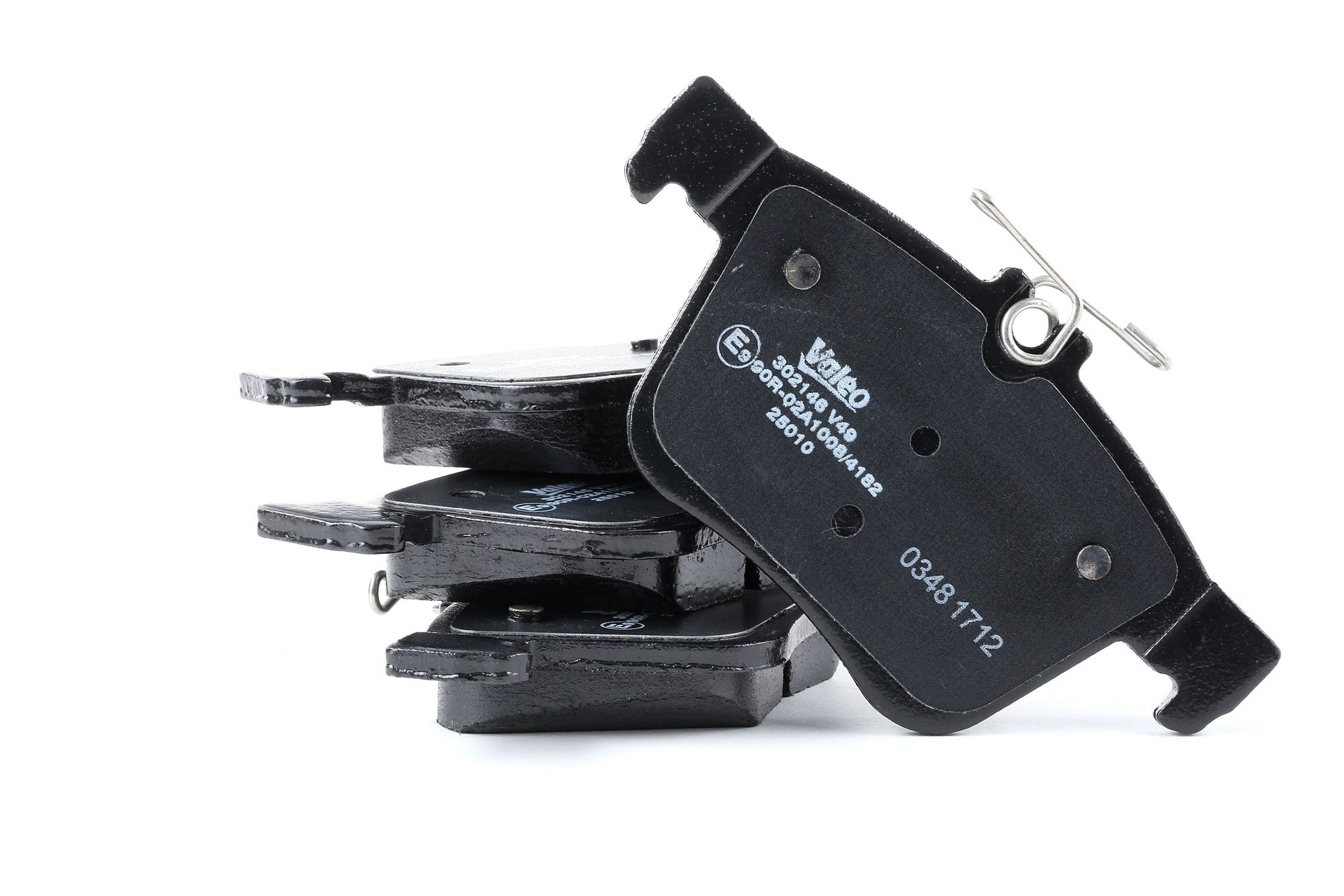 VALEO Plaquettes De Frein 302146 Jeu De Plaquettes De Frein,Jeu de plaquettes de frein, frein à disq